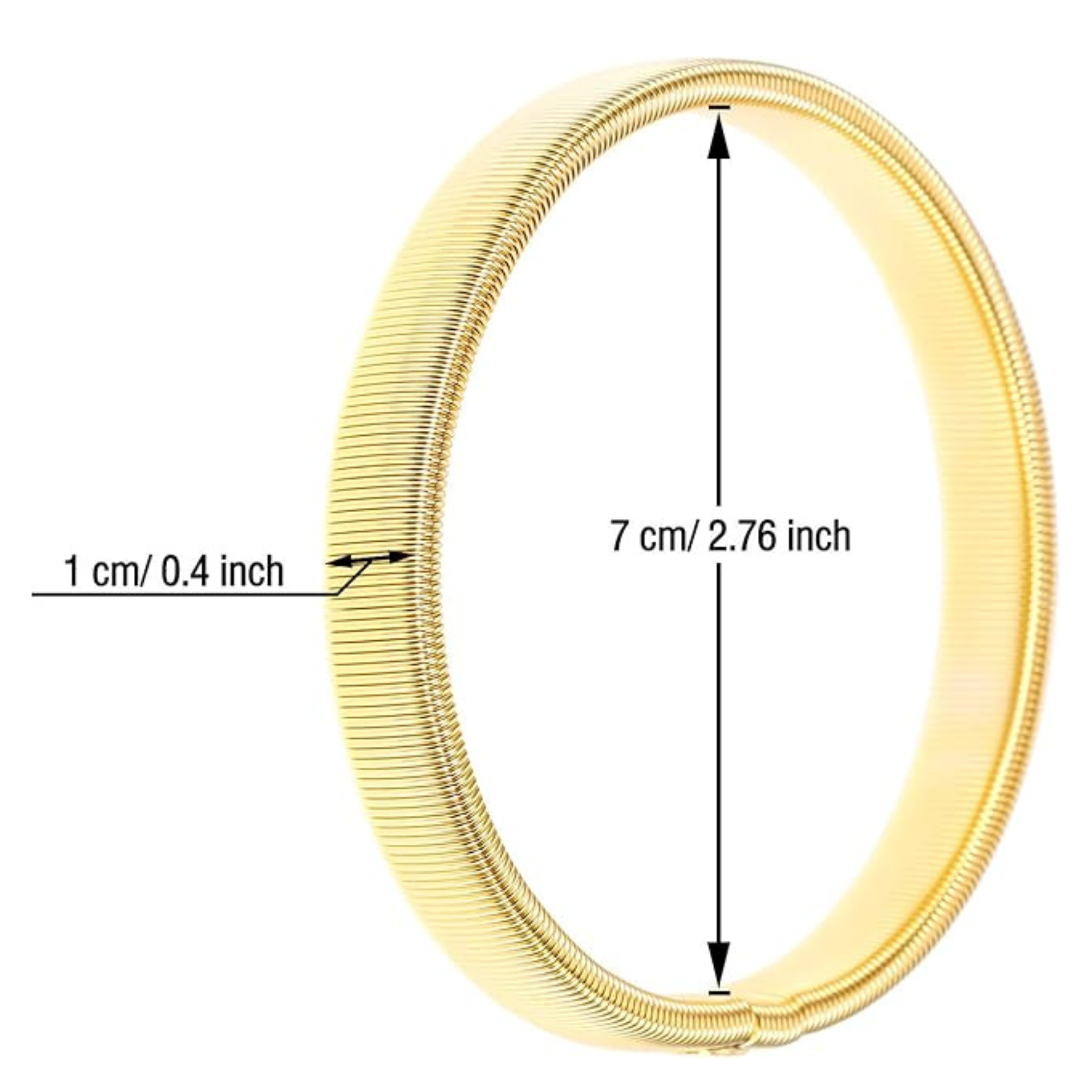 Arm Band Sleeve Holder in Gold