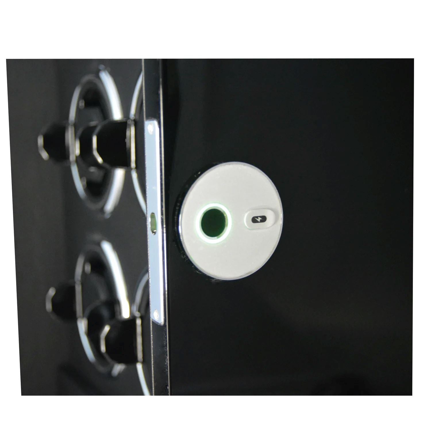 Yarra Watch Winder for 6 Watches + Drawer with Fingerprint Lock Watch Winder Boxes Clinks