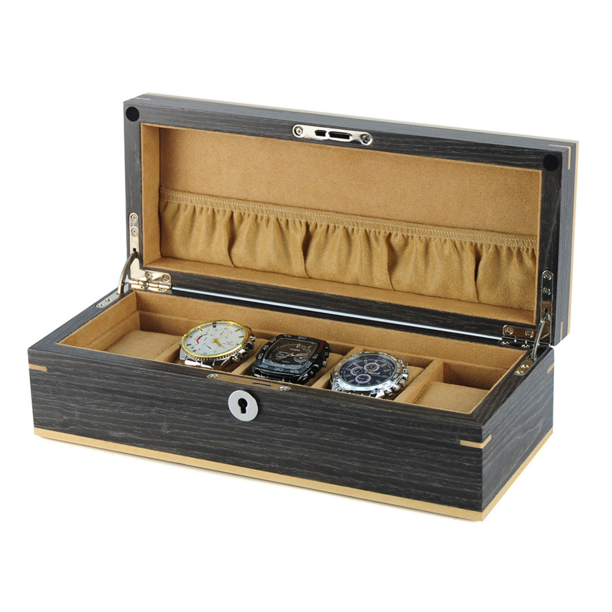 Ginko Wooden Watch Box for 5 Watches