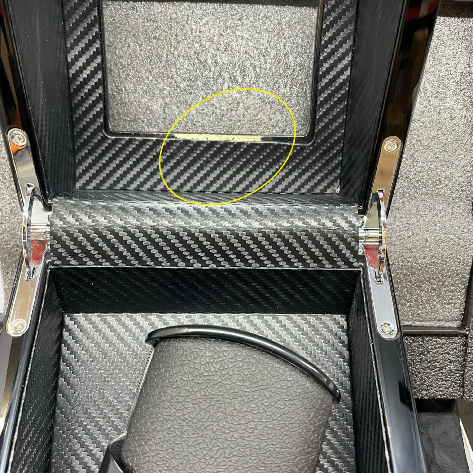 Seconds - Avoca Watch Winder Box for 2 + 2 Watches in Black (C)