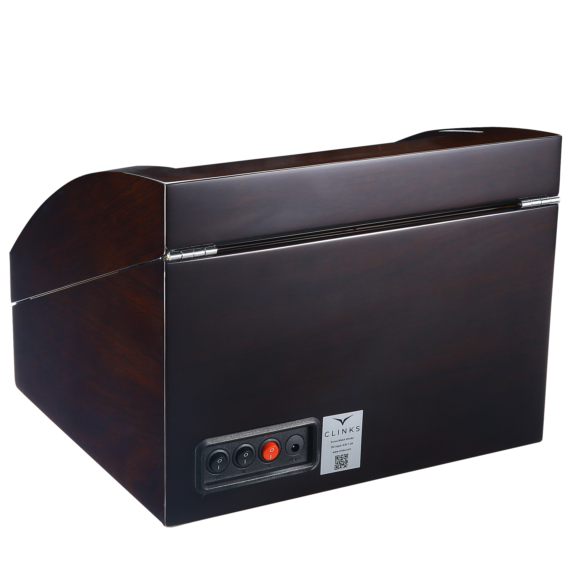 Seconds - Avoca Watch Winder Box 4 + 4 Watches in Mahogany (J)