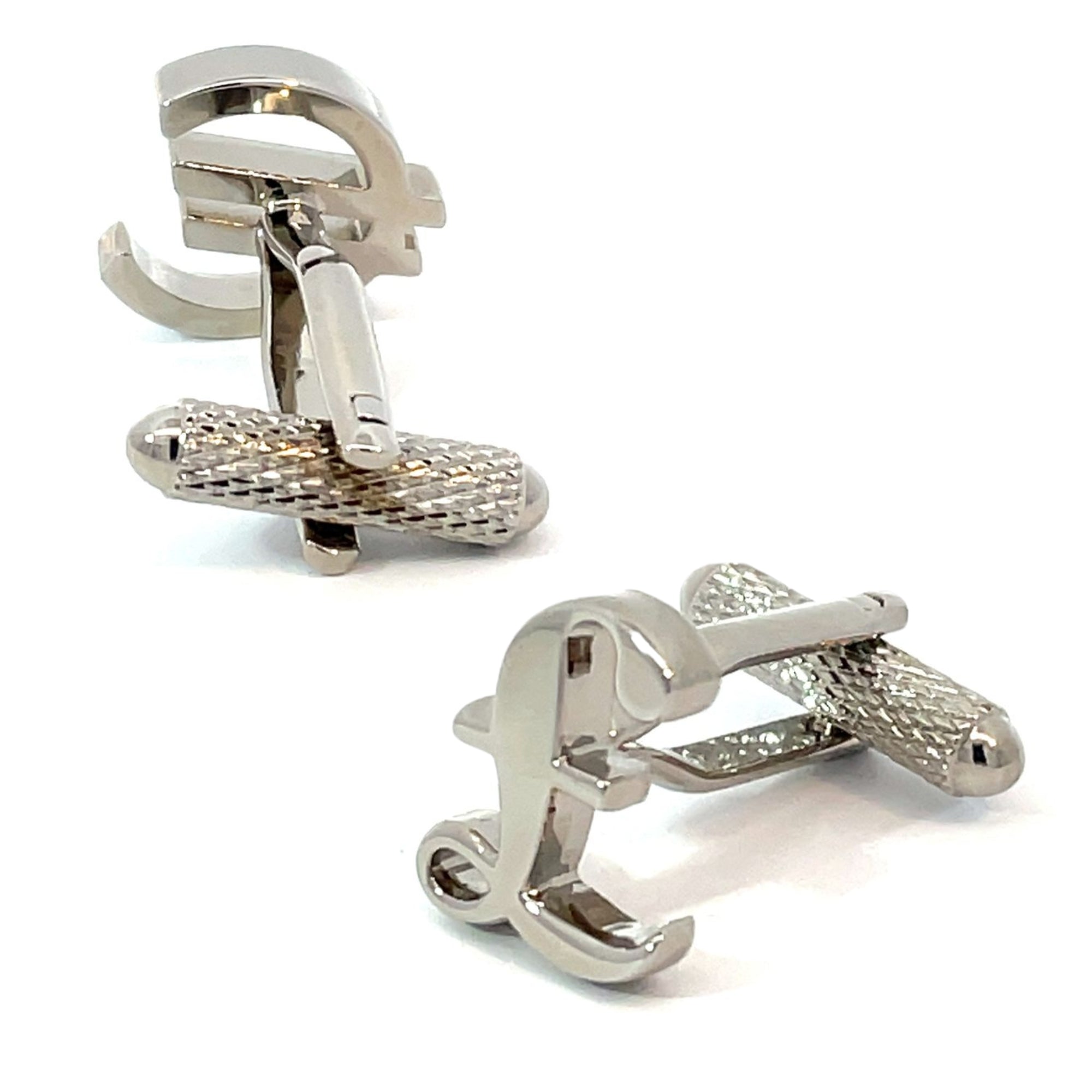 Pound Euro Cufflinks