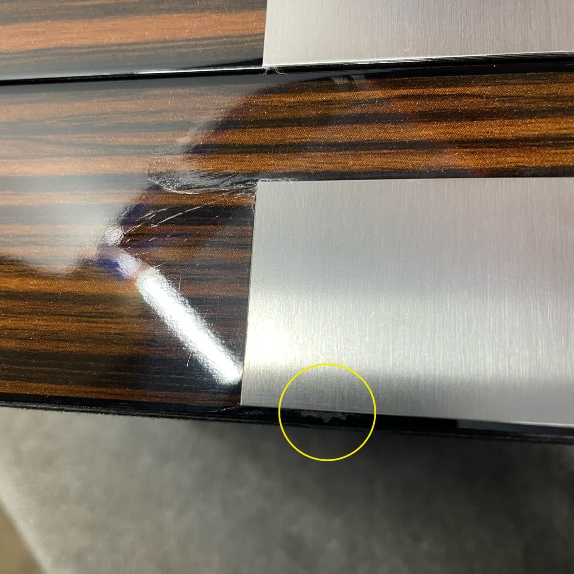 Seconds - Ebony Wooden Cufflink Watch Box