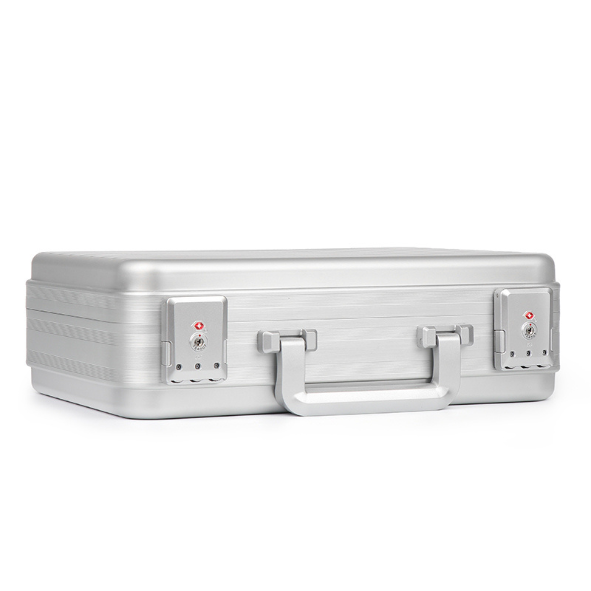 18 Slot Aluminium Watch Travel Case with Lock