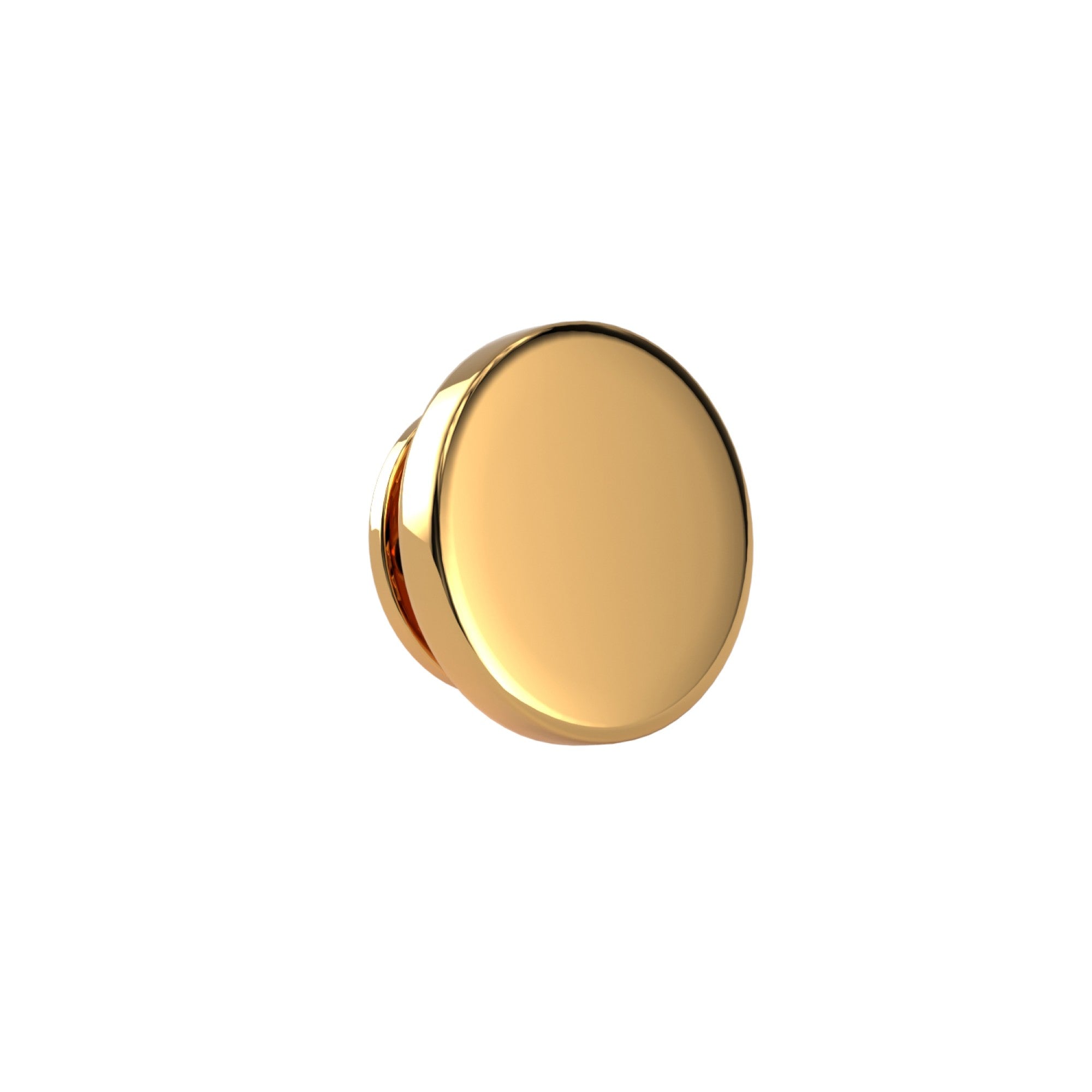 Round Engravable Lapel Pin (Blank)