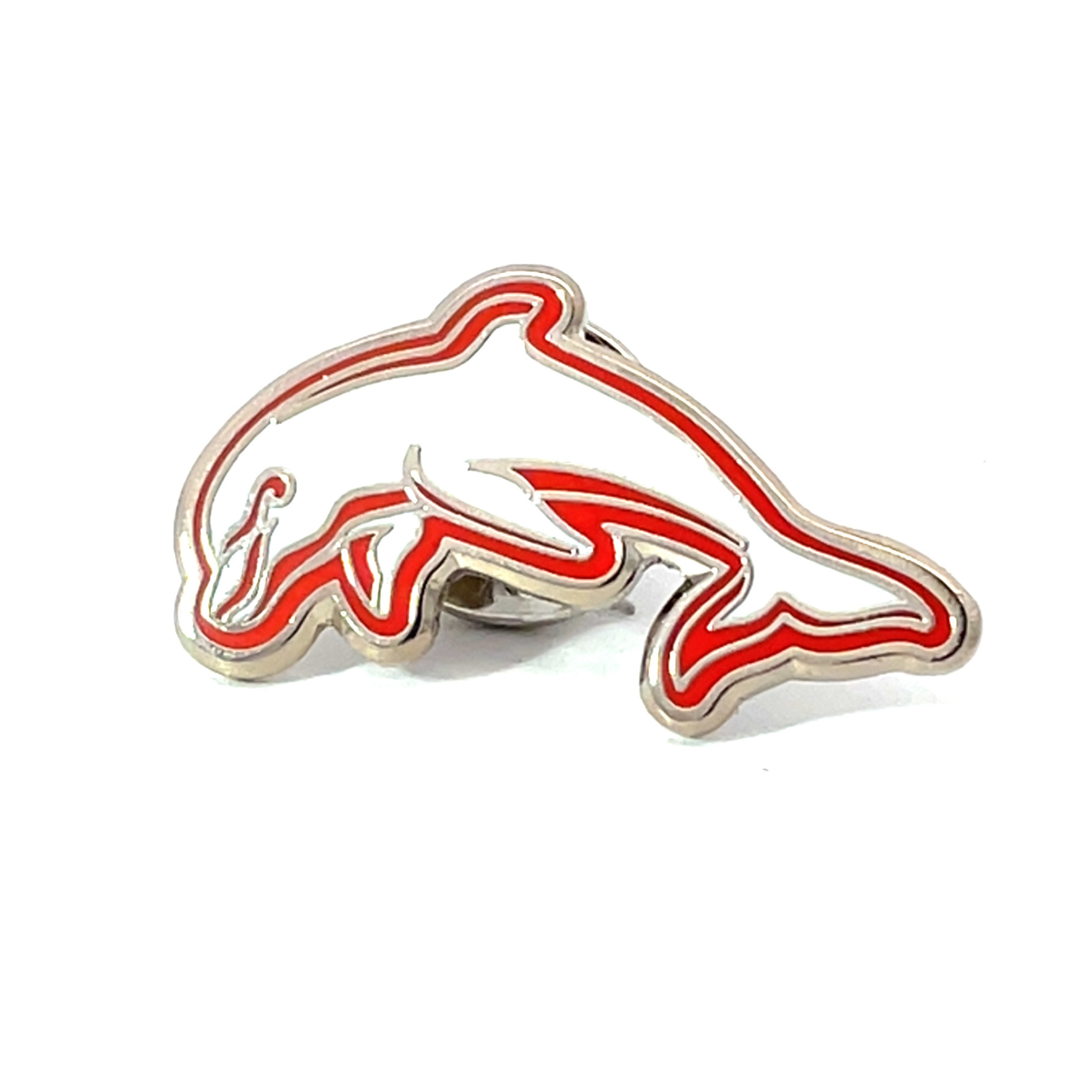 Dolphins Logo NRL Pin