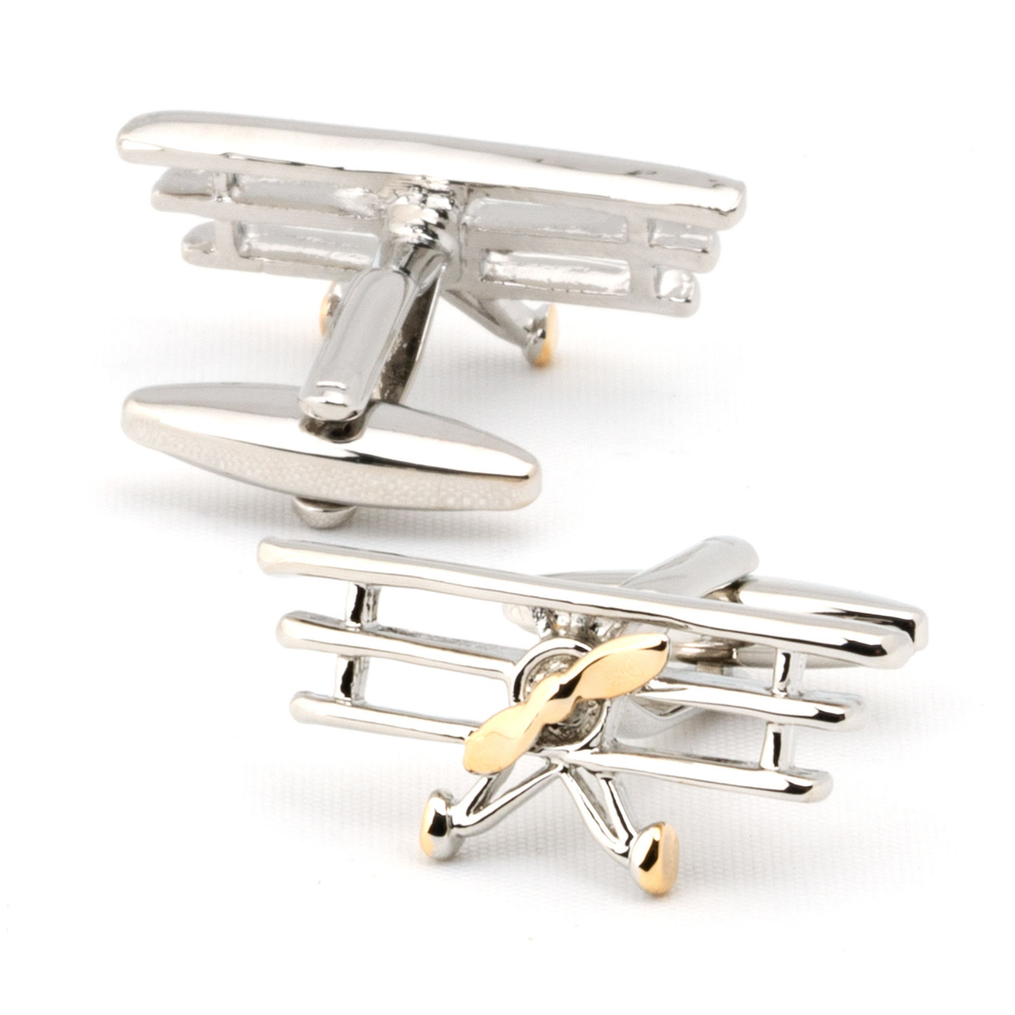 "High Flyer" TriPlane Cufflinks