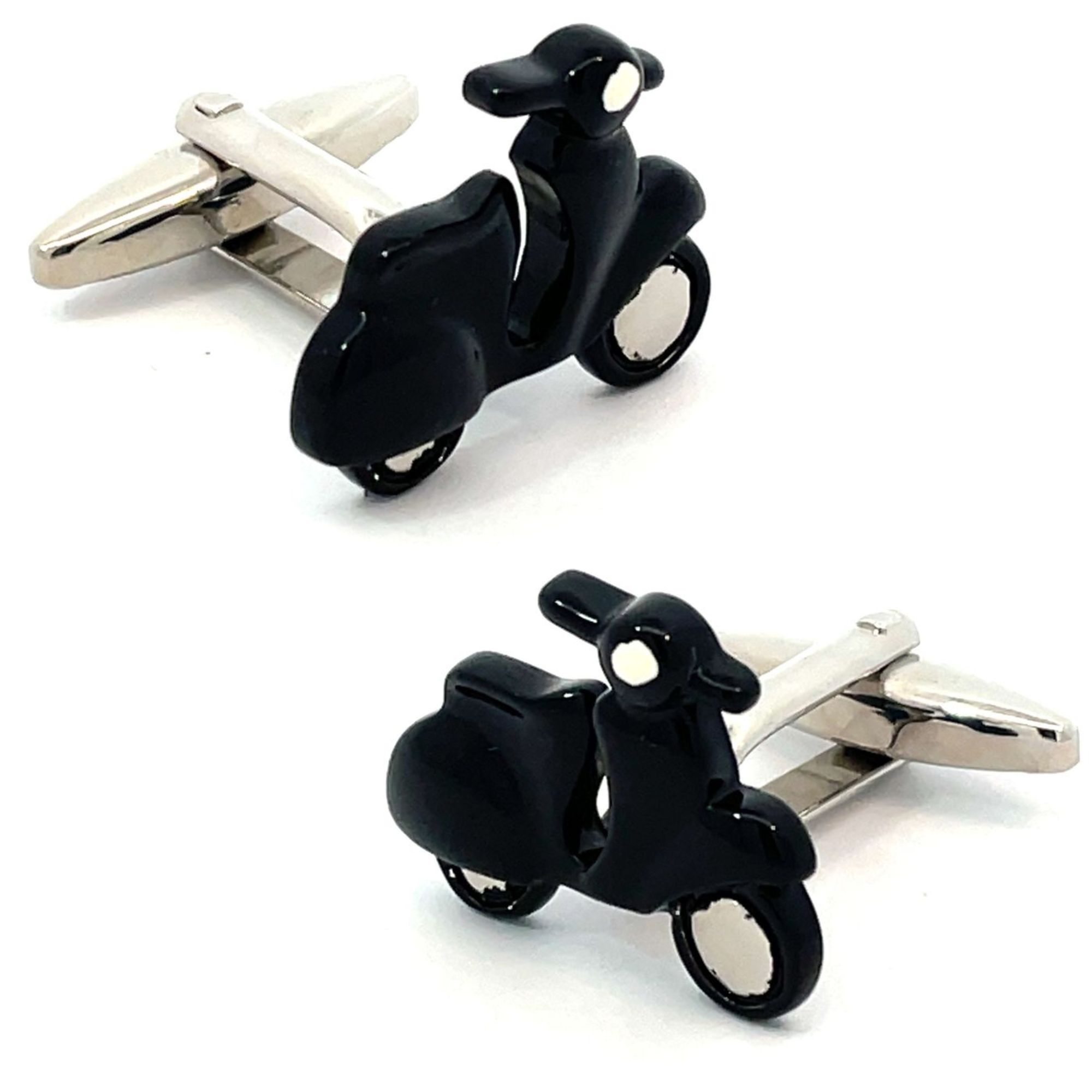 Scooter Black Cufflinks
