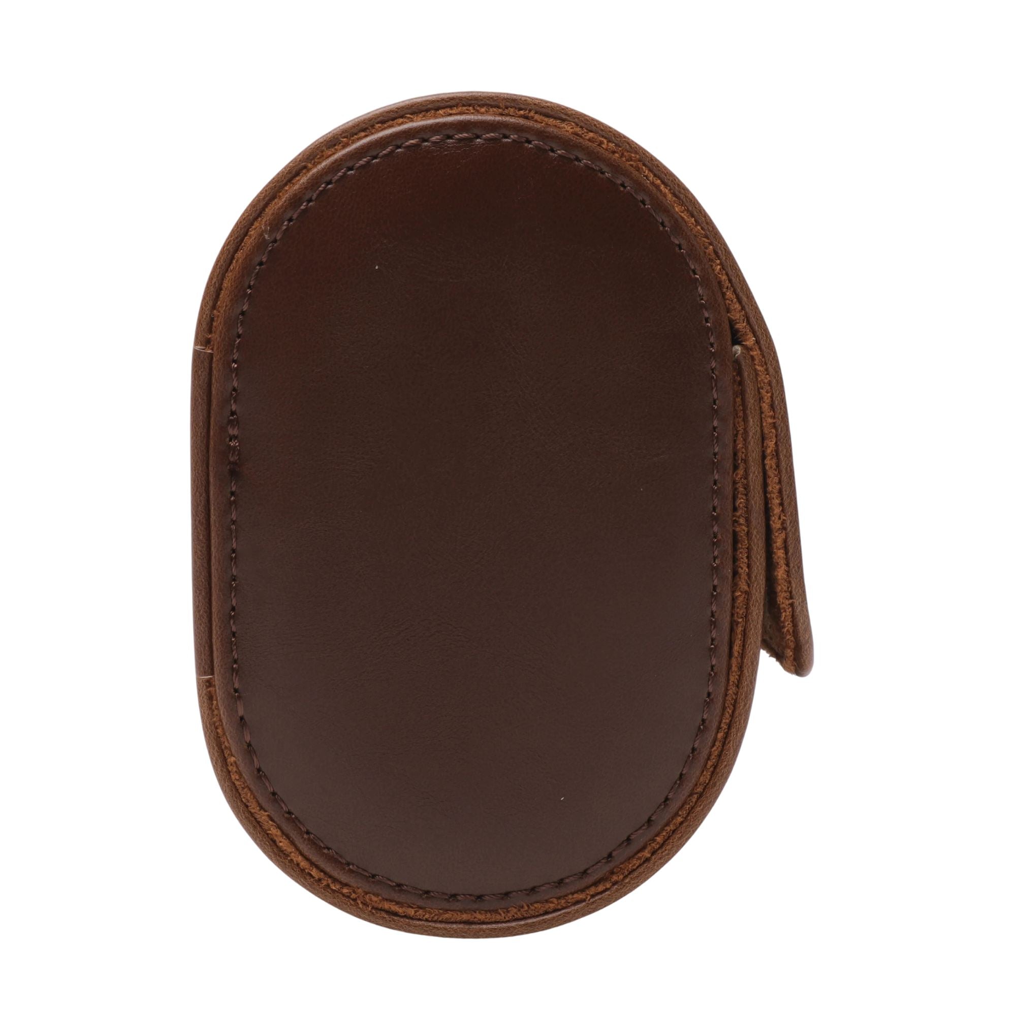 Watch Roll Case for 2 in Brown Vegan Leather Watch Boxes Clinks