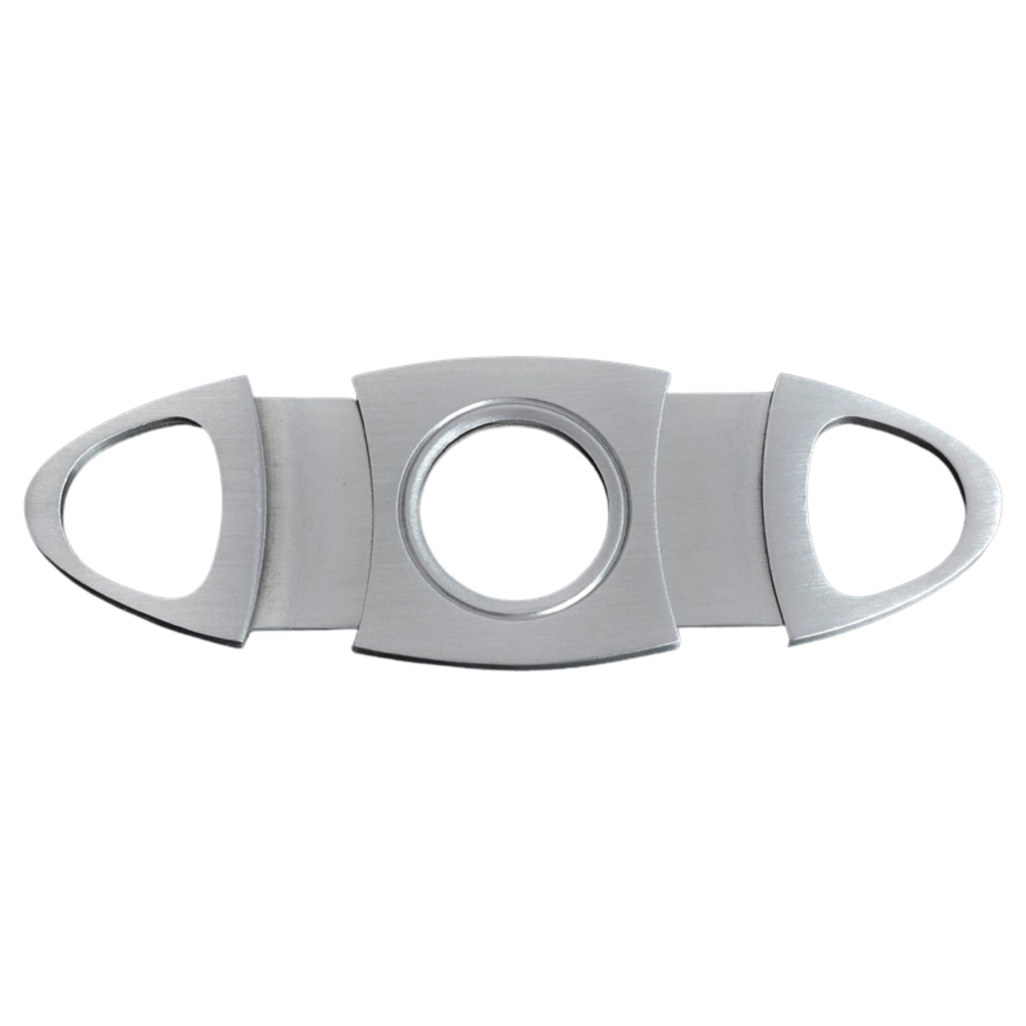 Silver Two Finger 56 Ring Gauge Cigar Cutter Boxed Cigar Cutter Clinks Australia