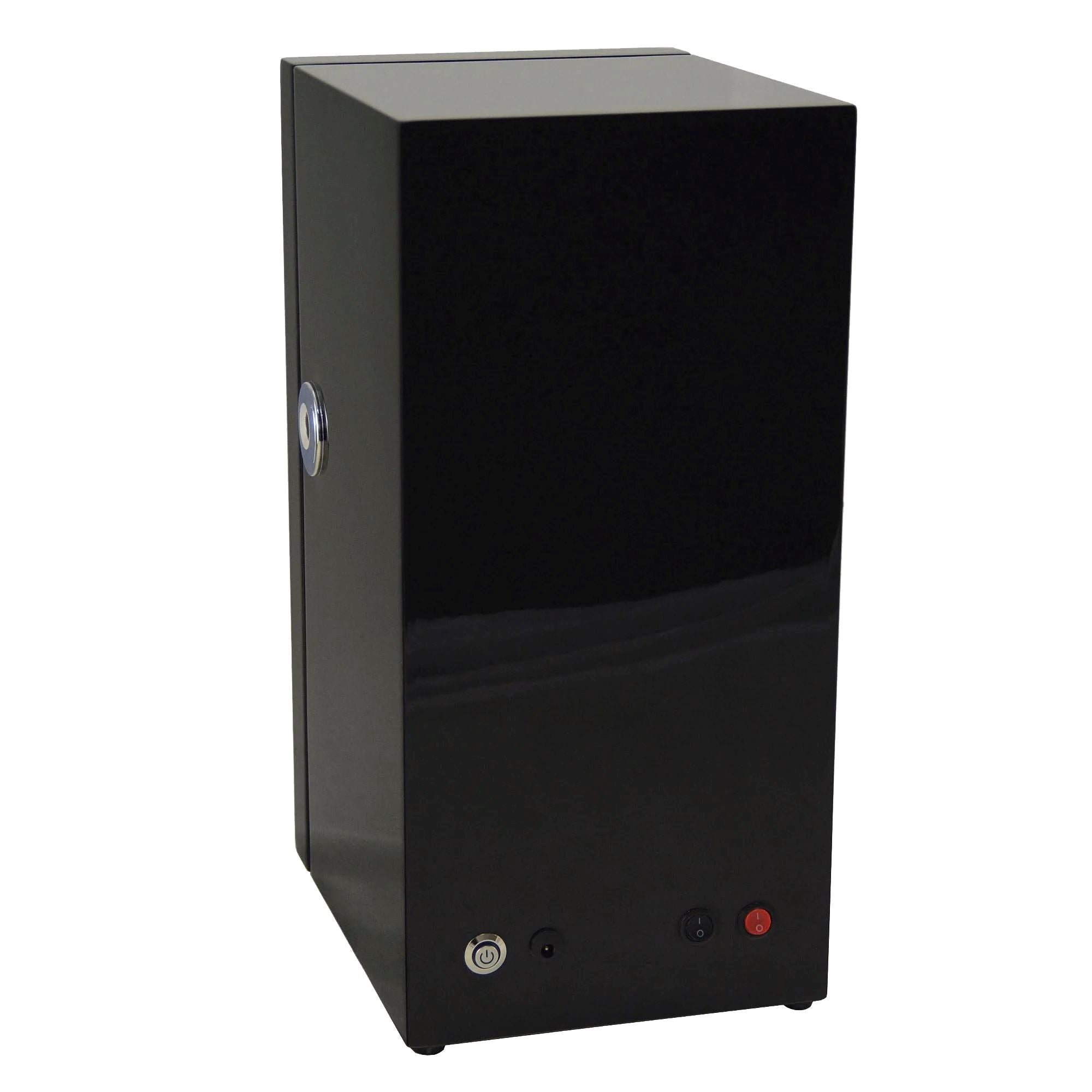 Yarra Duo Watch Winder for 2 + Drawer with Fingerprint Lock Watch Winder Boxes Clinks