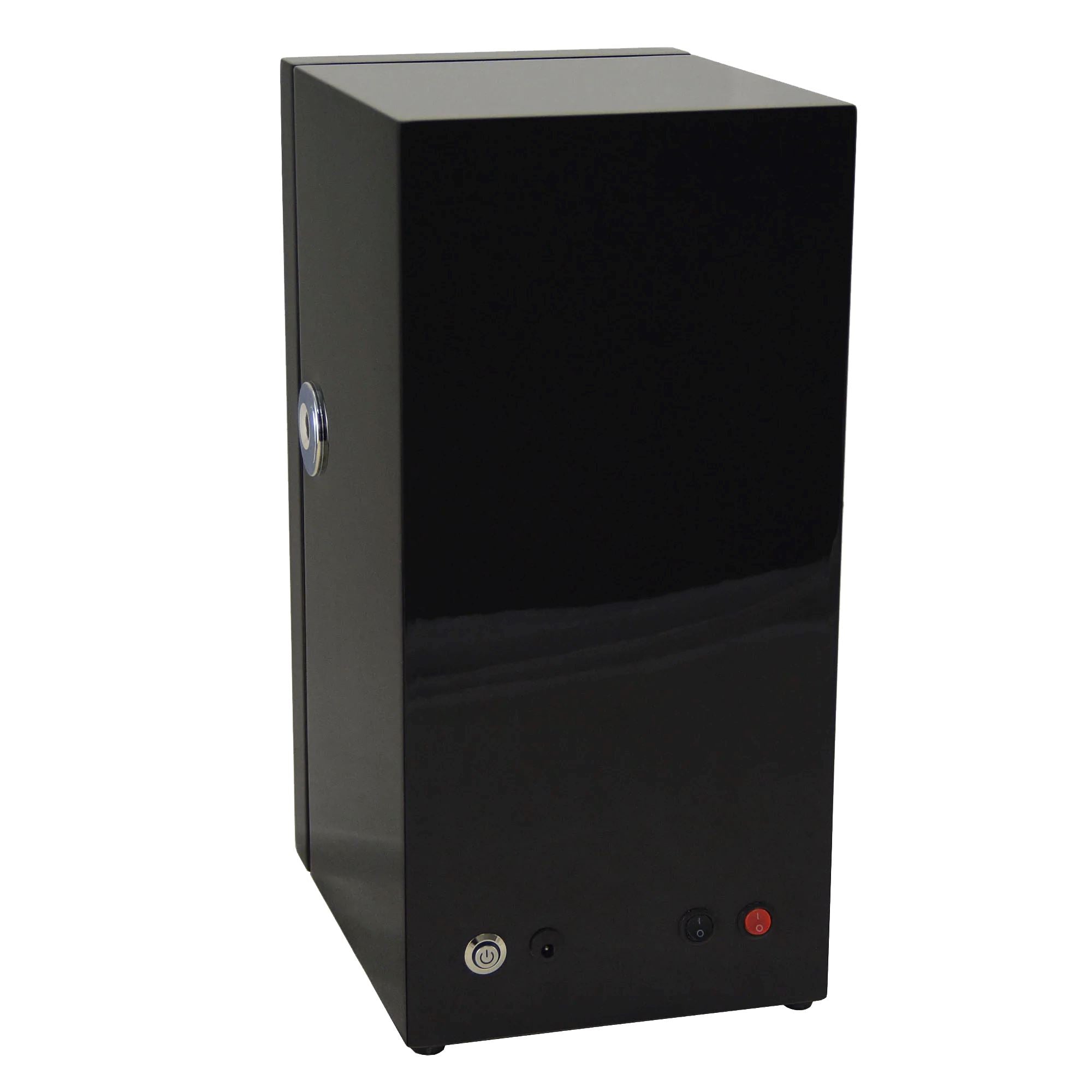 Yarra Duo Watch Winder for 2 + Drawer with Fingerprint Lock Watch Winder Boxes Clinks