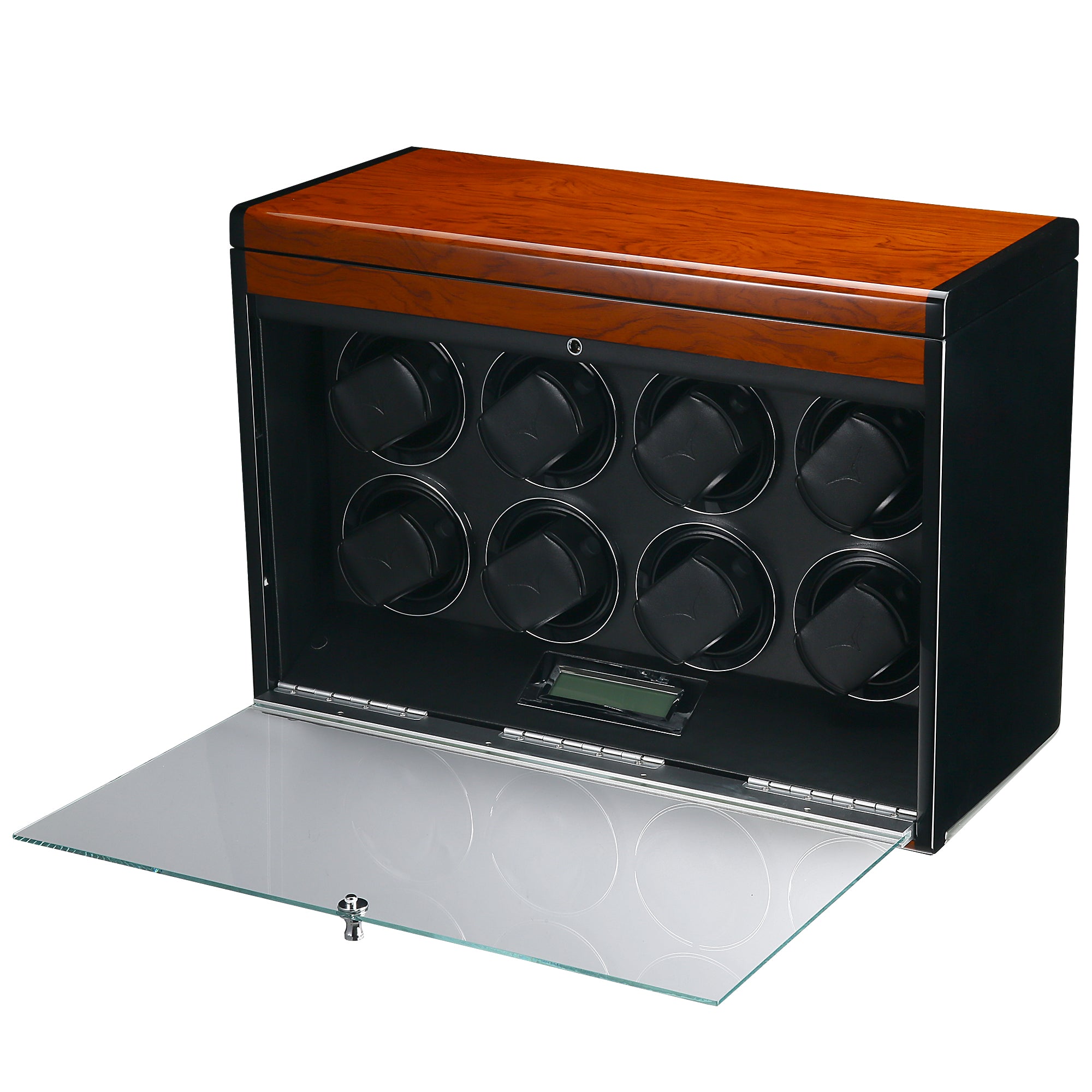 Vancouver Watch Winder for 8 Wood Grain