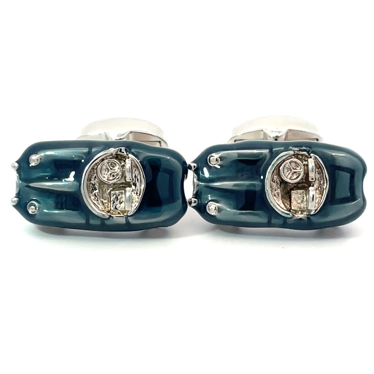 Blue Car Cufflinks