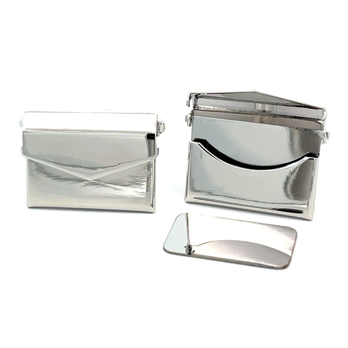 Secret Messages Engravable in Envelope Cufflinks
