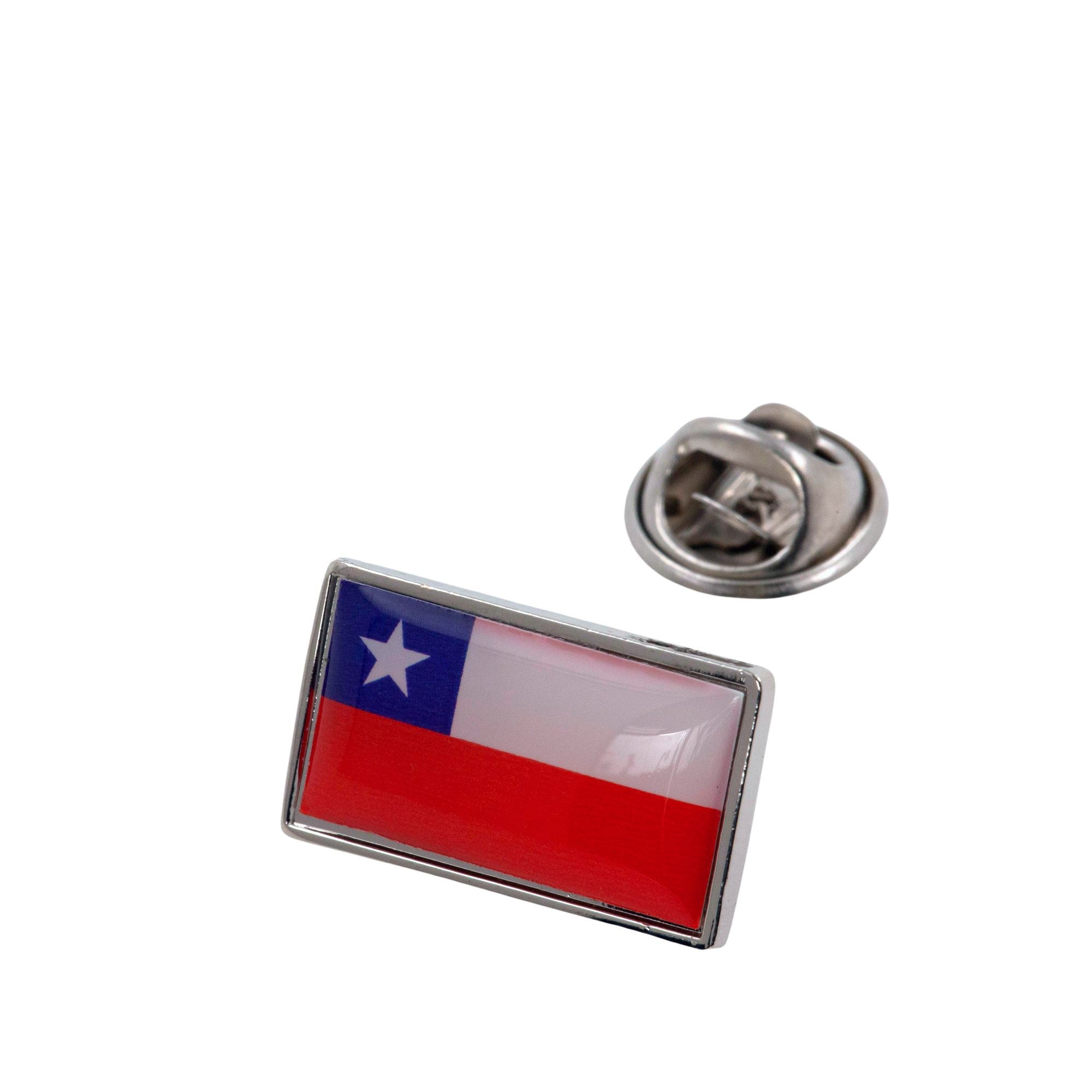 Flag of Chile Lapel Pin Lapel Pin Clinks