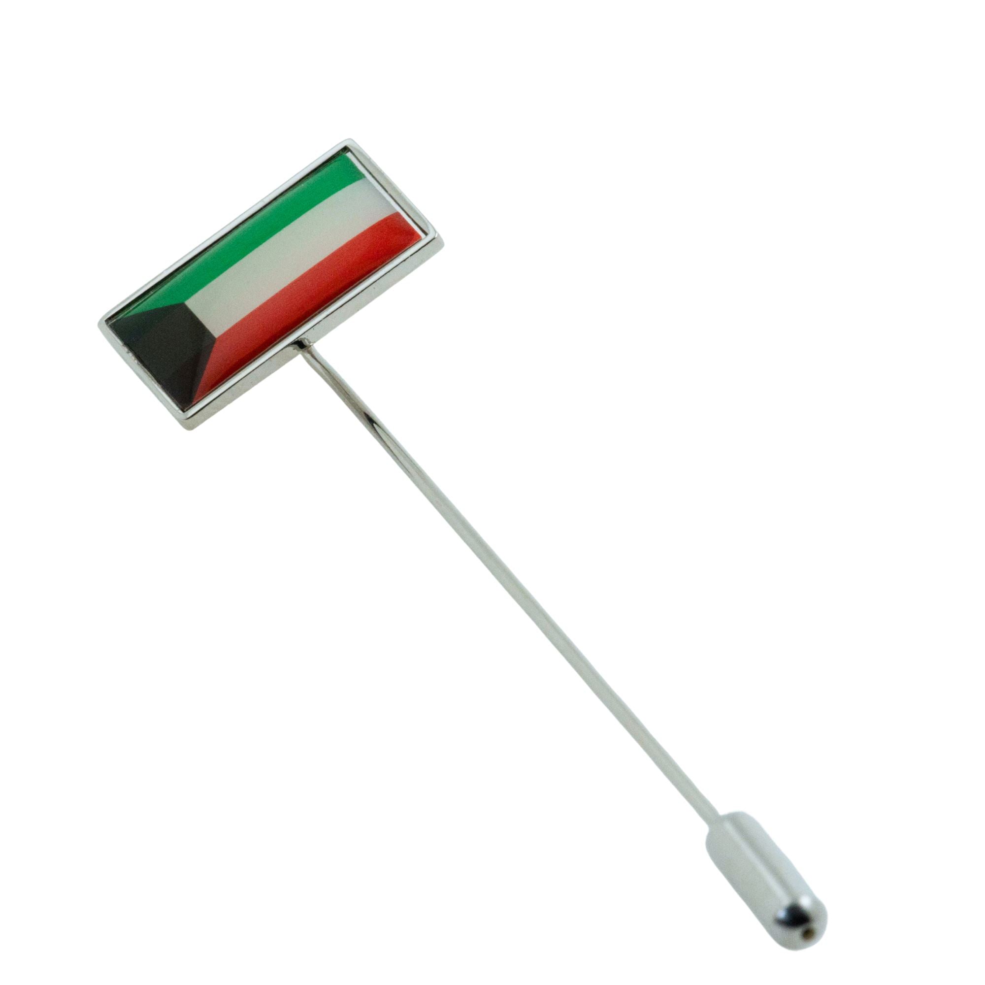Flag of Kuwait Stick Pin Lapel Pin Clinks