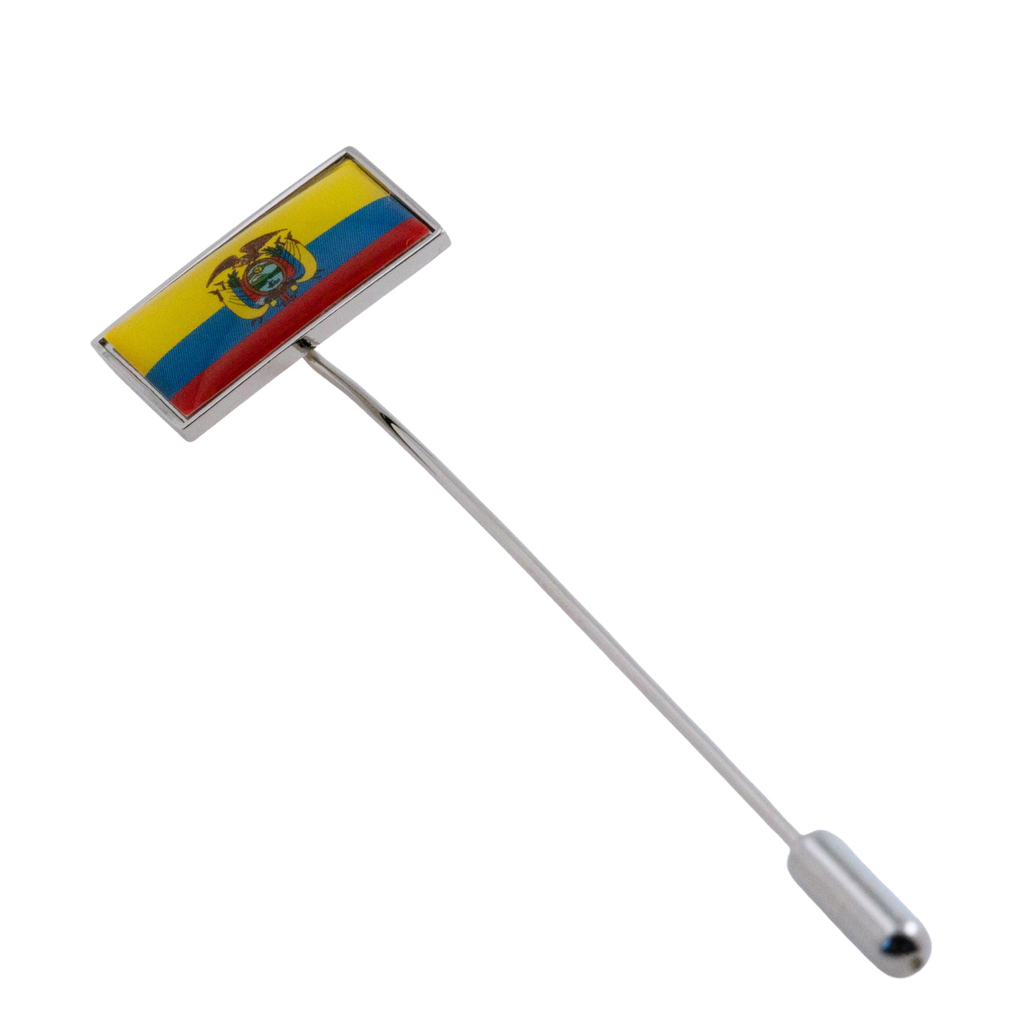 Flag of Ecuador Stick Pin Lapel Pin Clinks