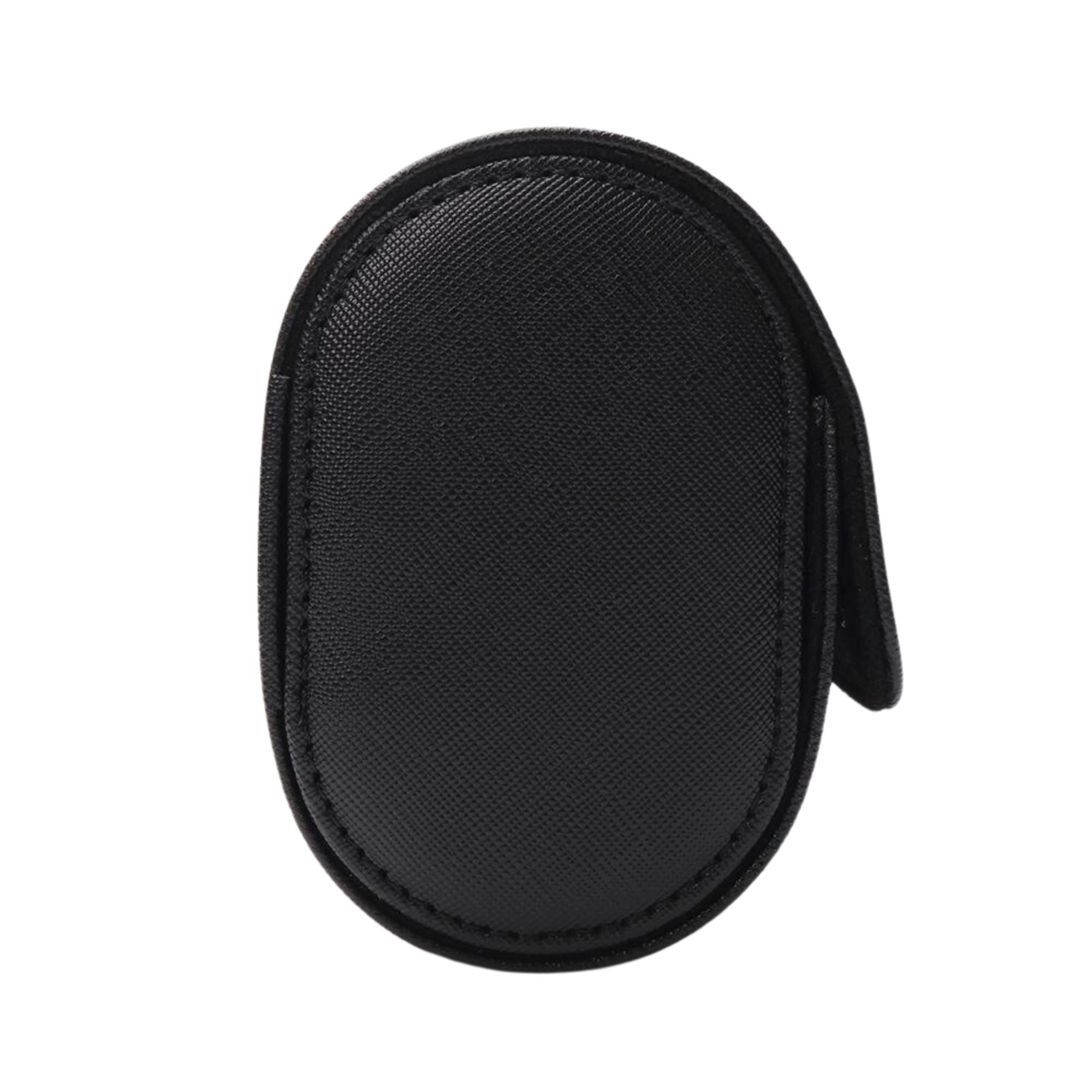 Seconds - Watch Roll Case for 3 in Black Vegan Leather Seconds Clinks