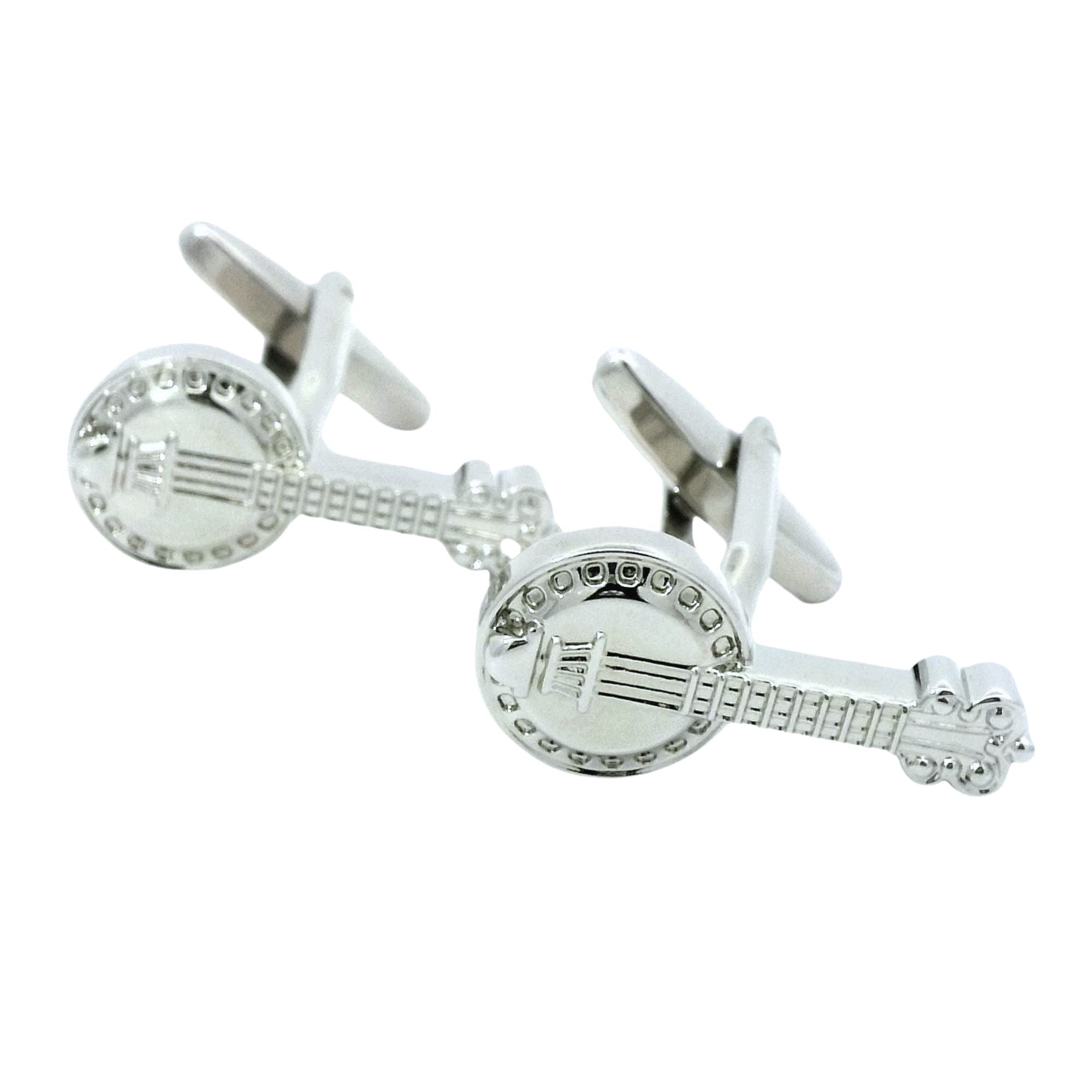 Banjo (2) Cufflinks Novelty Cufflinks Clinks Australia Banjo (2) Cufflinks