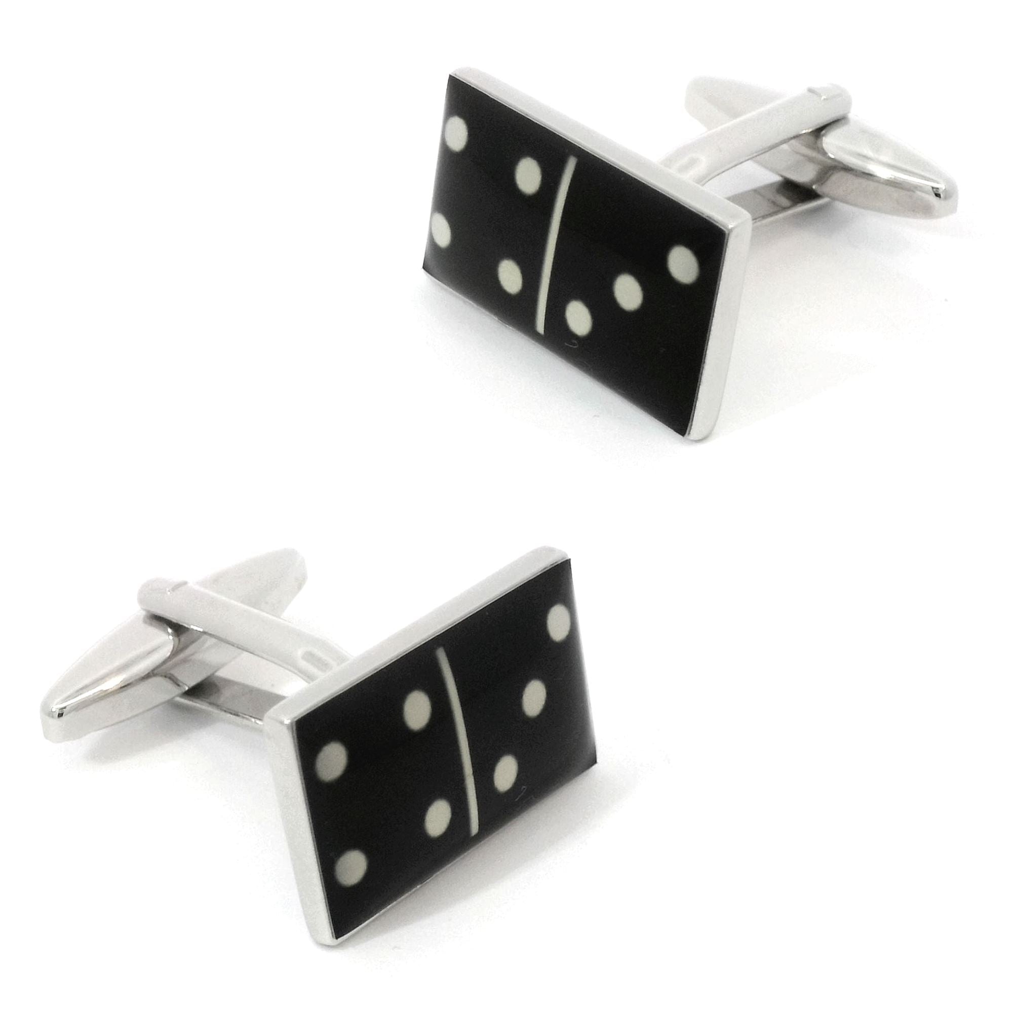 Black Dominoes Cufflinks Novelty Cufflinks Clinks Australia Black Dominoes Cufflinks