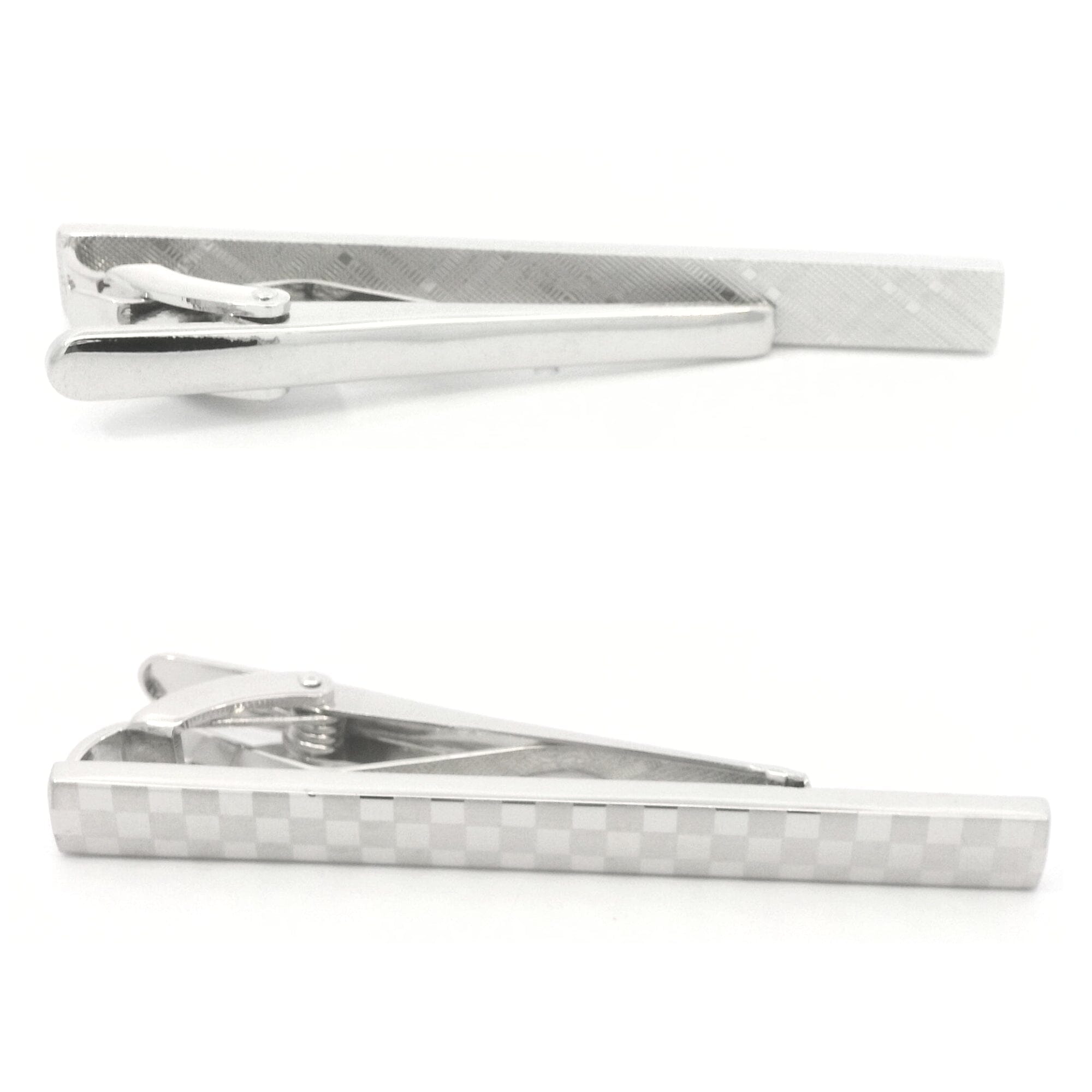 Checkerboard Tie Clip Tie Clips Clinks