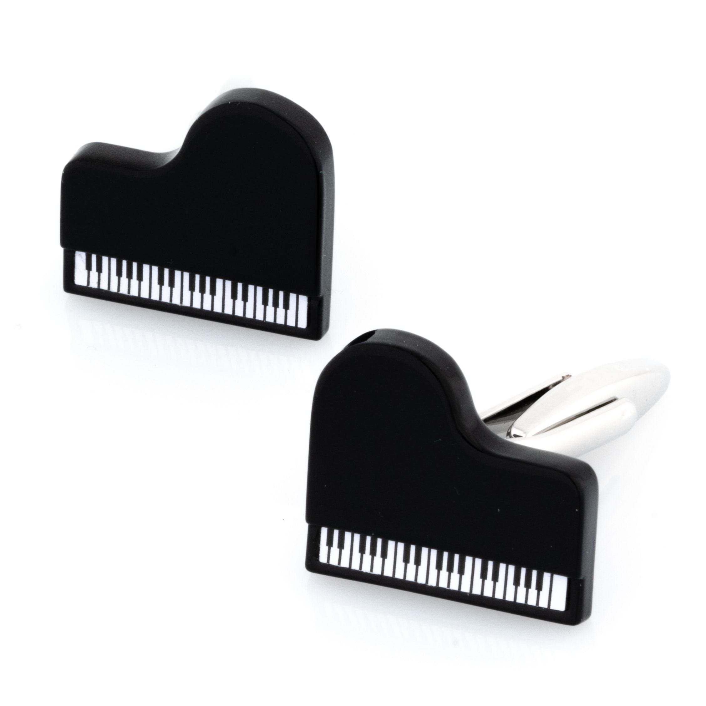Black & White Piano Cufflinks Novelty Cufflinks Clinks Australia