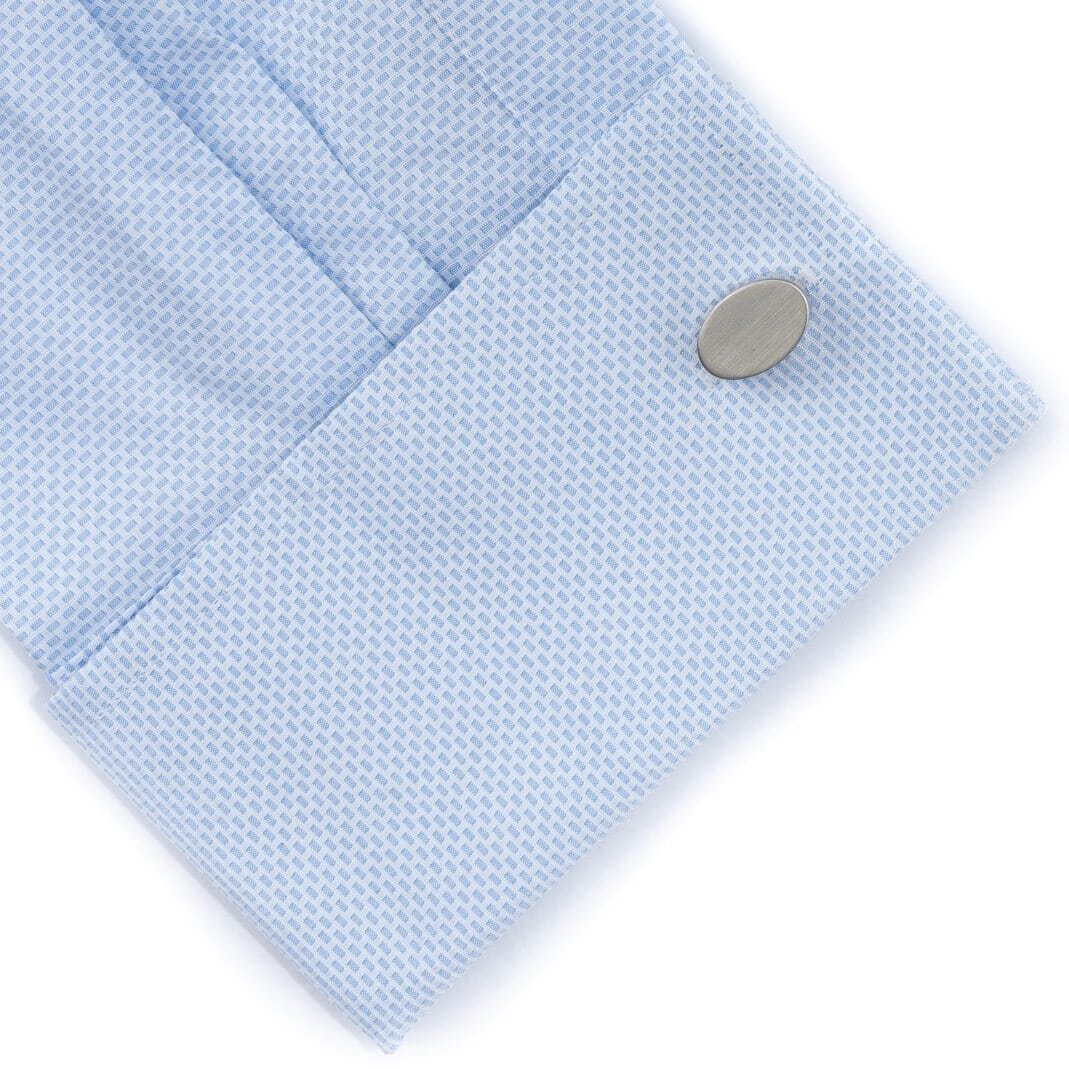 Oval Silver Engravable Cufflinks Engraving Cufflinks Clinks Australia