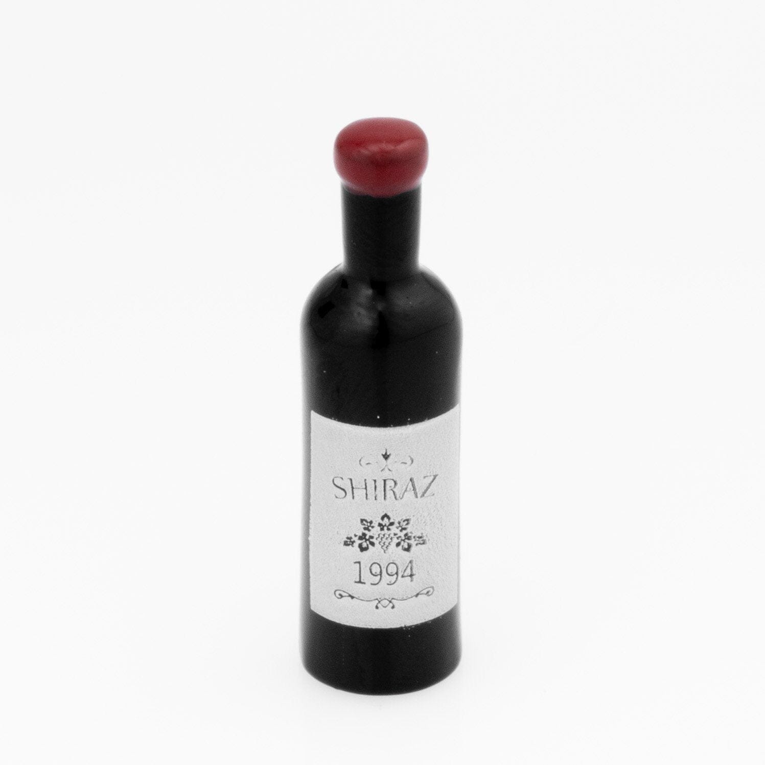 Shiraz Red Wine Bottle Lapel Pin Lapel Pin Clinks