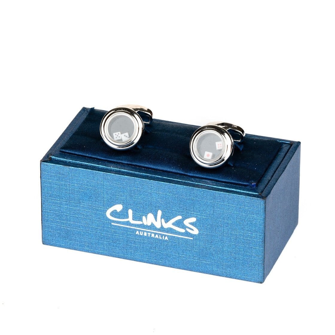 Rolling Dice Cufflinks Novelty Cufflinks Clinks Australia