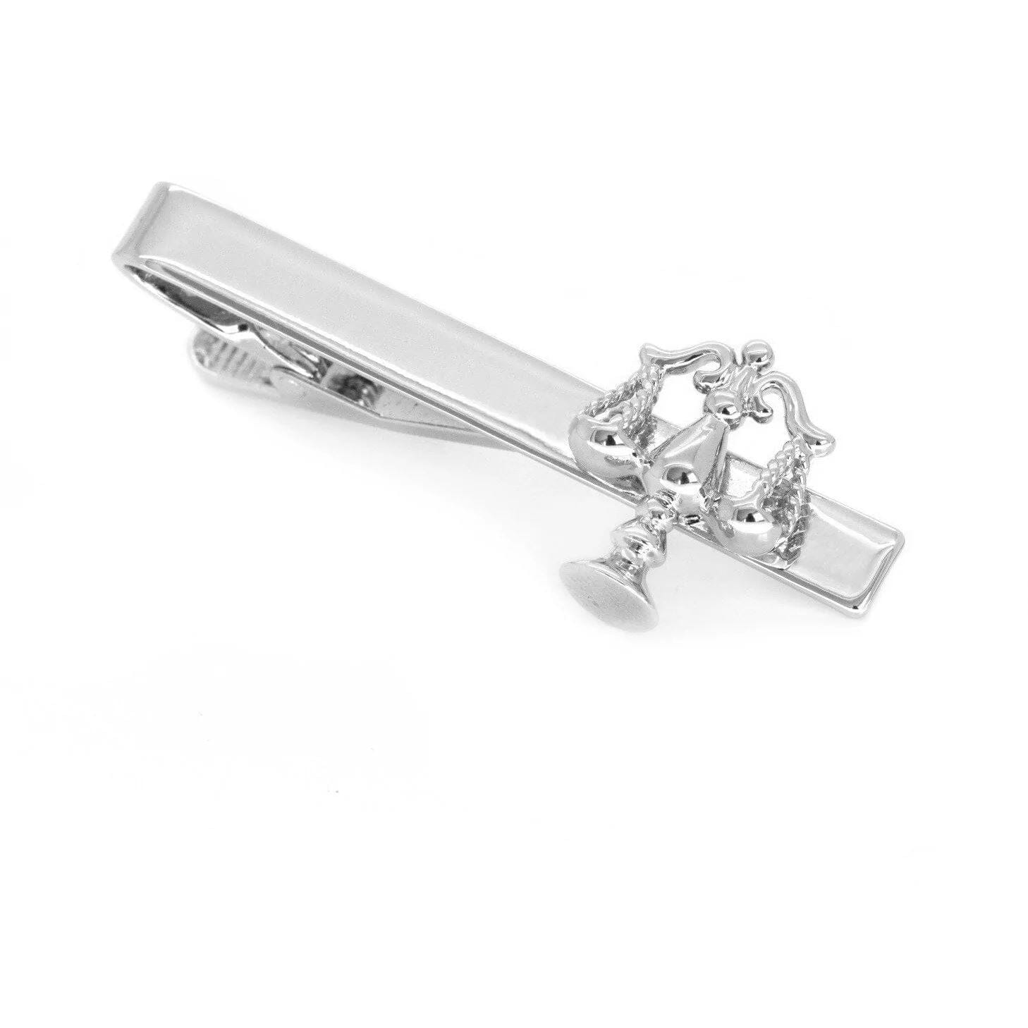 Scales of Justice Tie Clip Tie Clips Clinks