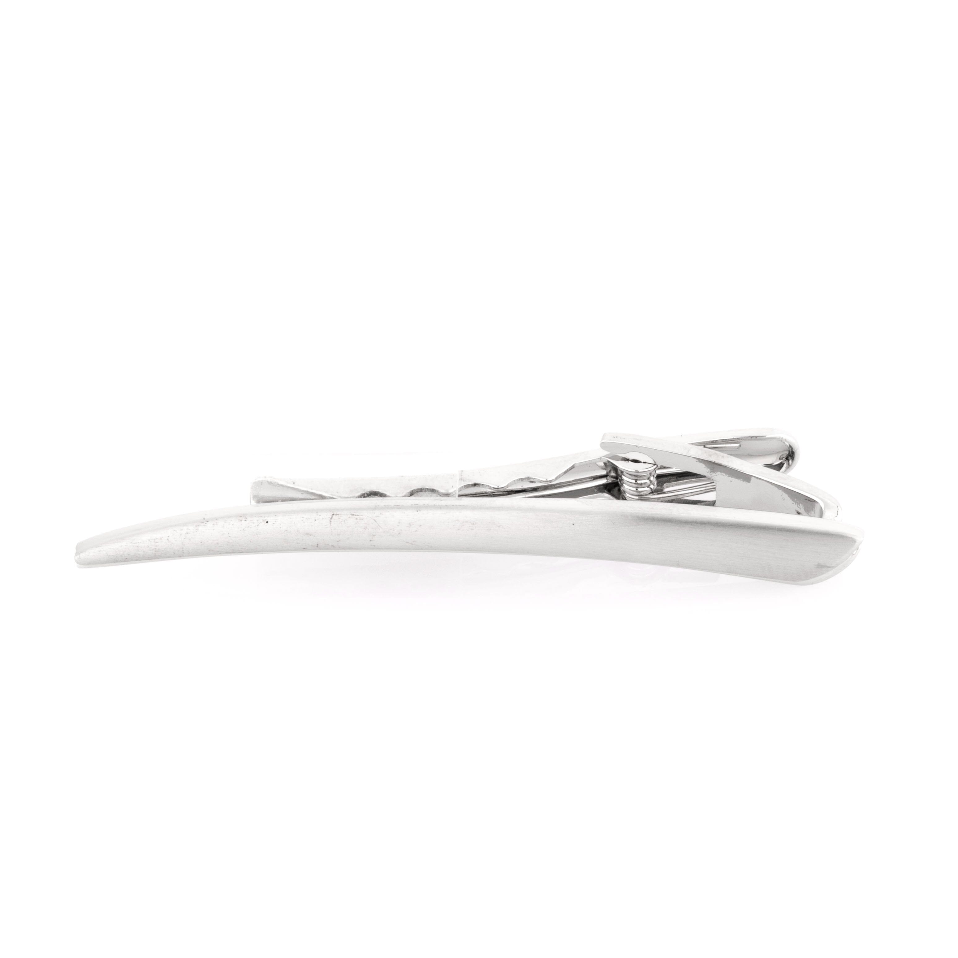 Brushed Curve Tie Clip Tie Clips Clinks Australia