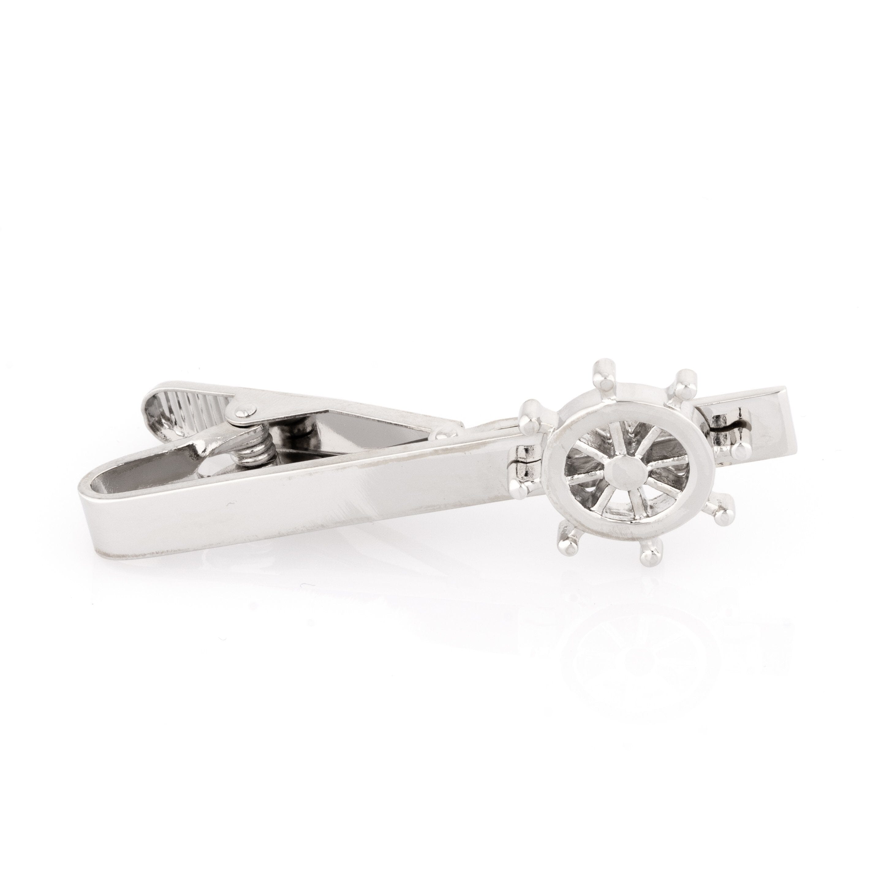 Ships Wheel Tie Clip Tie Clips Clinks Ships Wheel Tie Clip