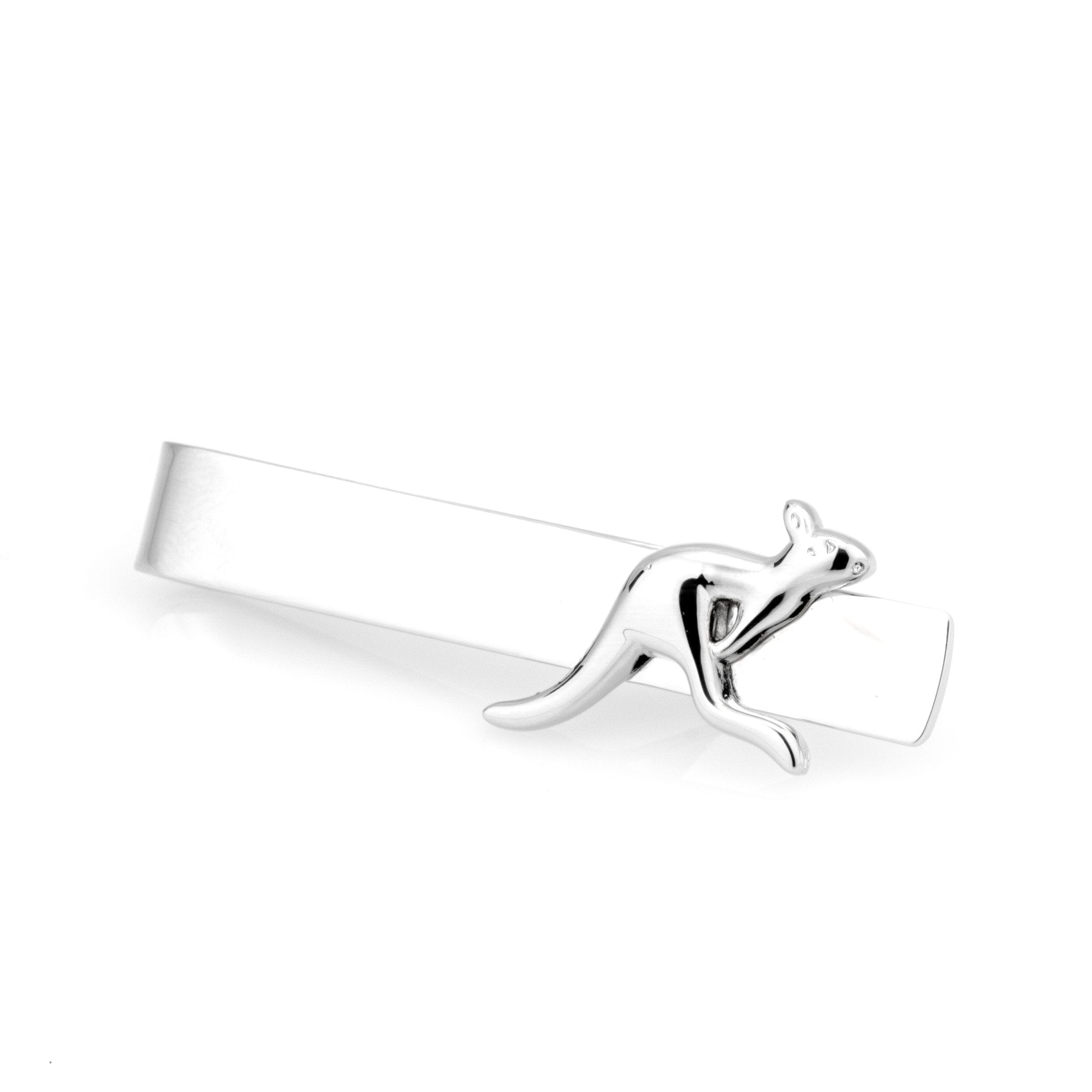 Australian Kangaroo Tie Bar Tie Clips Clinks Default
