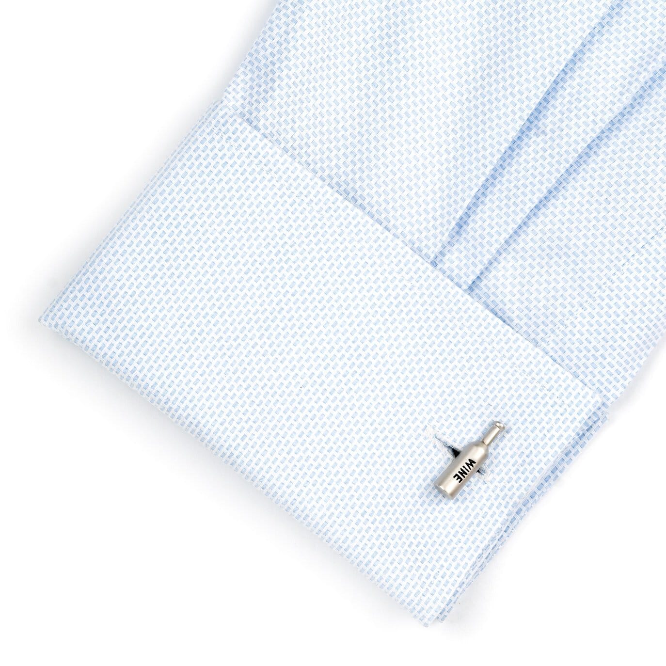 Silver Wine Bottle Cufflinks Novelty Cufflinks Clinks Australia