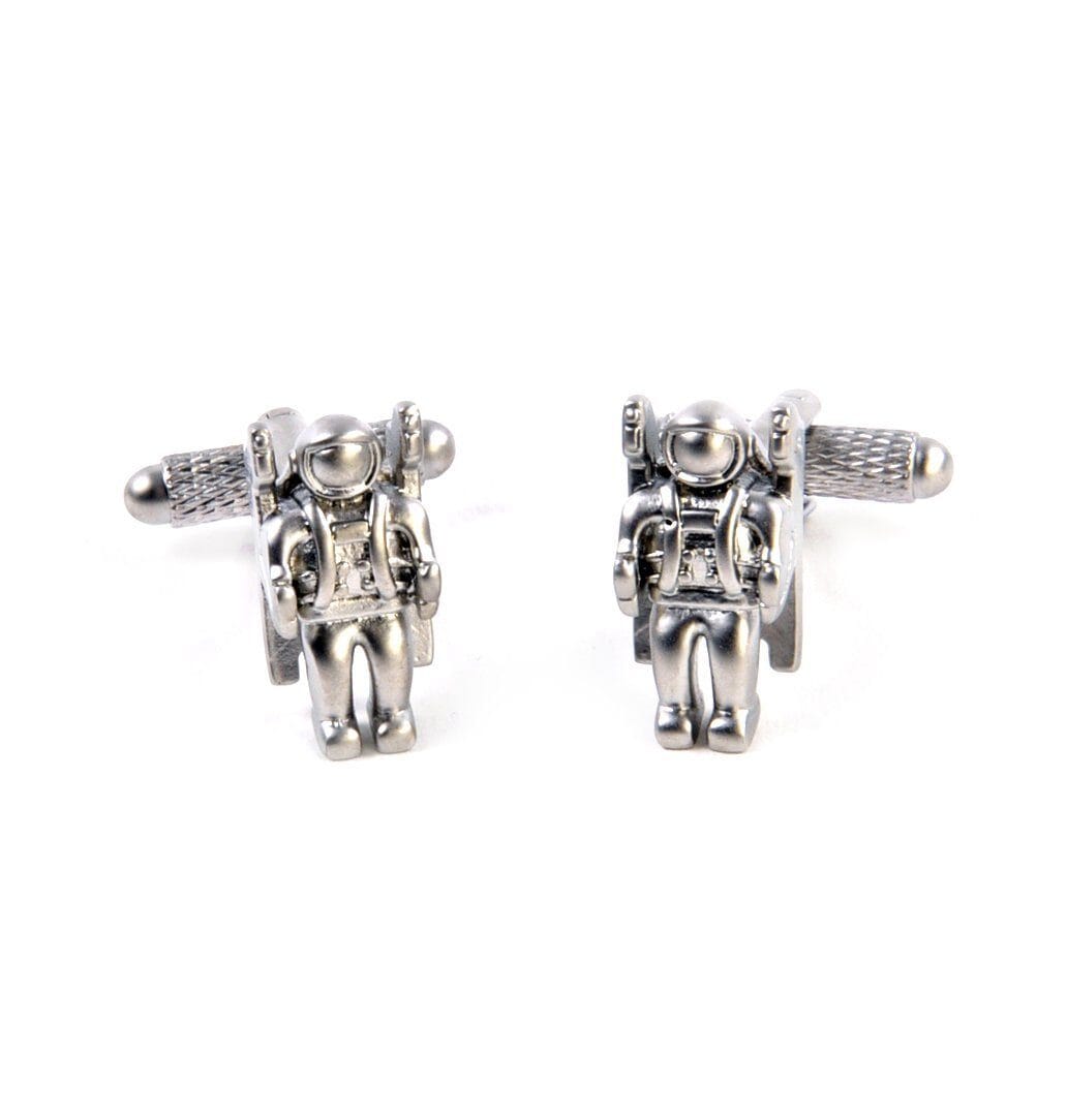 Astronaut Silver Cufflinks Silver Cufflinks Clinks Australia