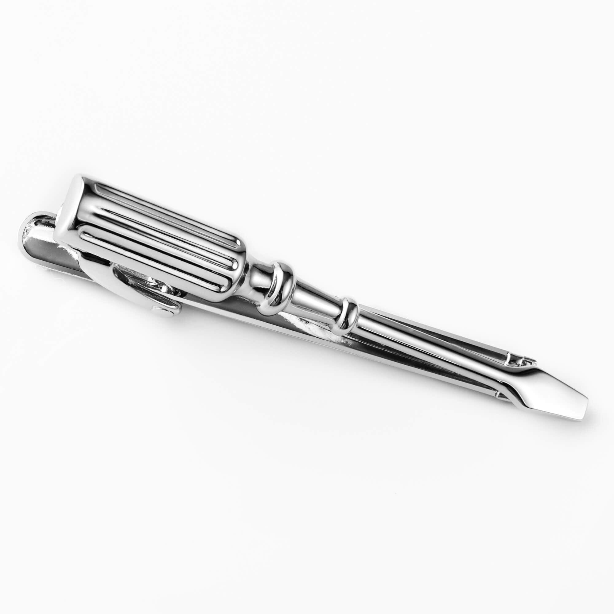 Screwdriver Tie Clip in Silver Tie Bars Clinks Australia