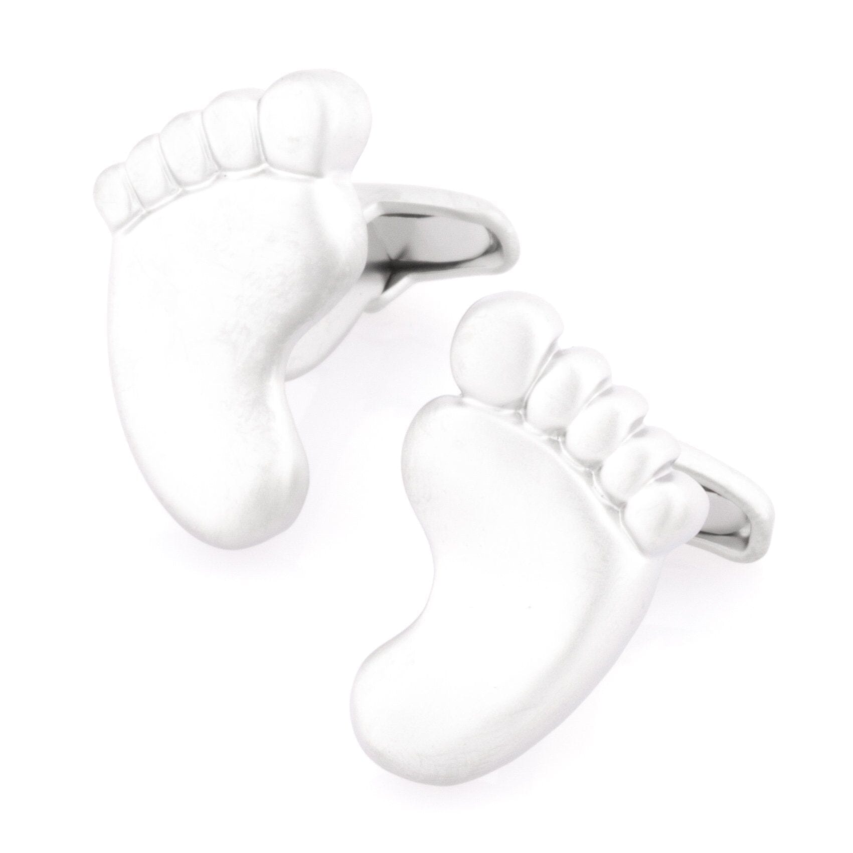 Baby Feet Cufflinks Silver Cufflinks Clinks Australia Baby Feet Cufflinks