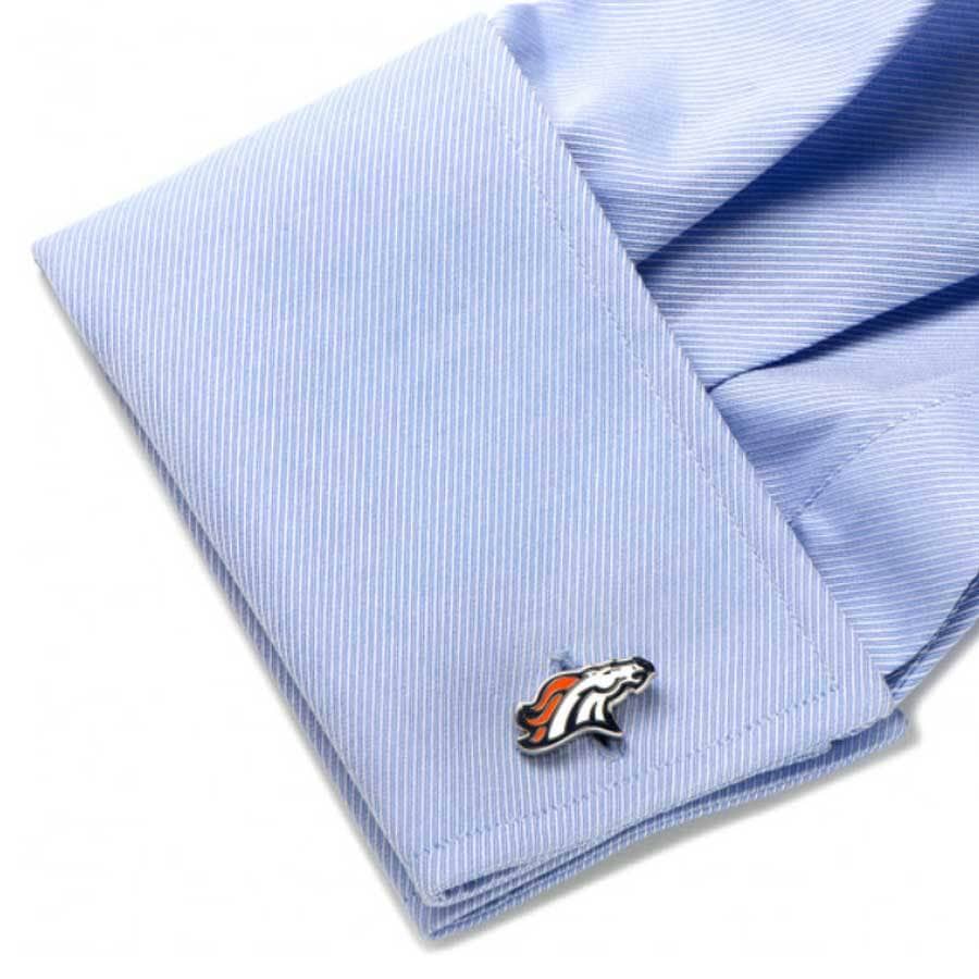 Denver Broncos Cufflinks Novelty Cufflinks NFL