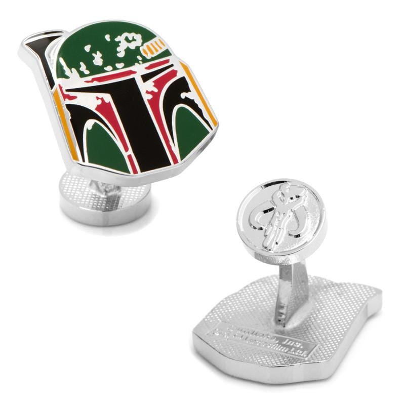 Star Wars Boba Fett Helmet Cufflinks Novelty Cufflinks Star Wars