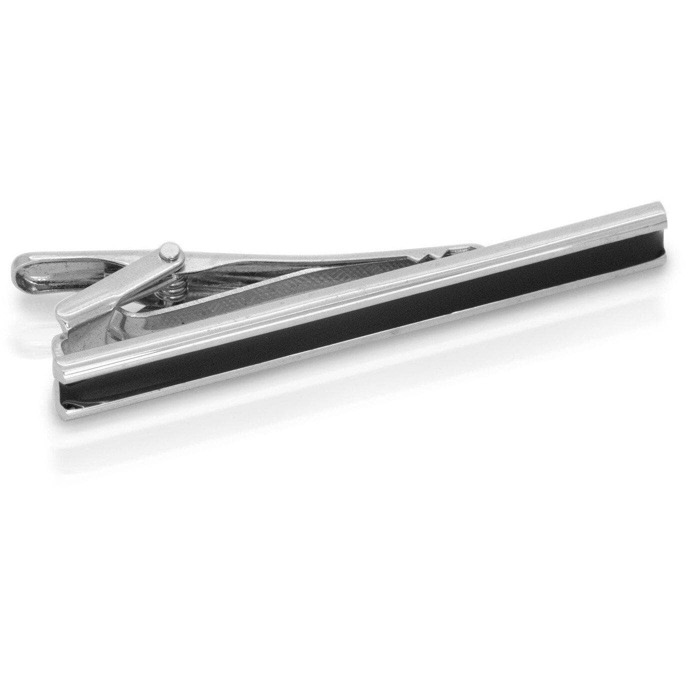 Black Bar Tie Clip Tie Clips Clinks Black Bar Tie Clip