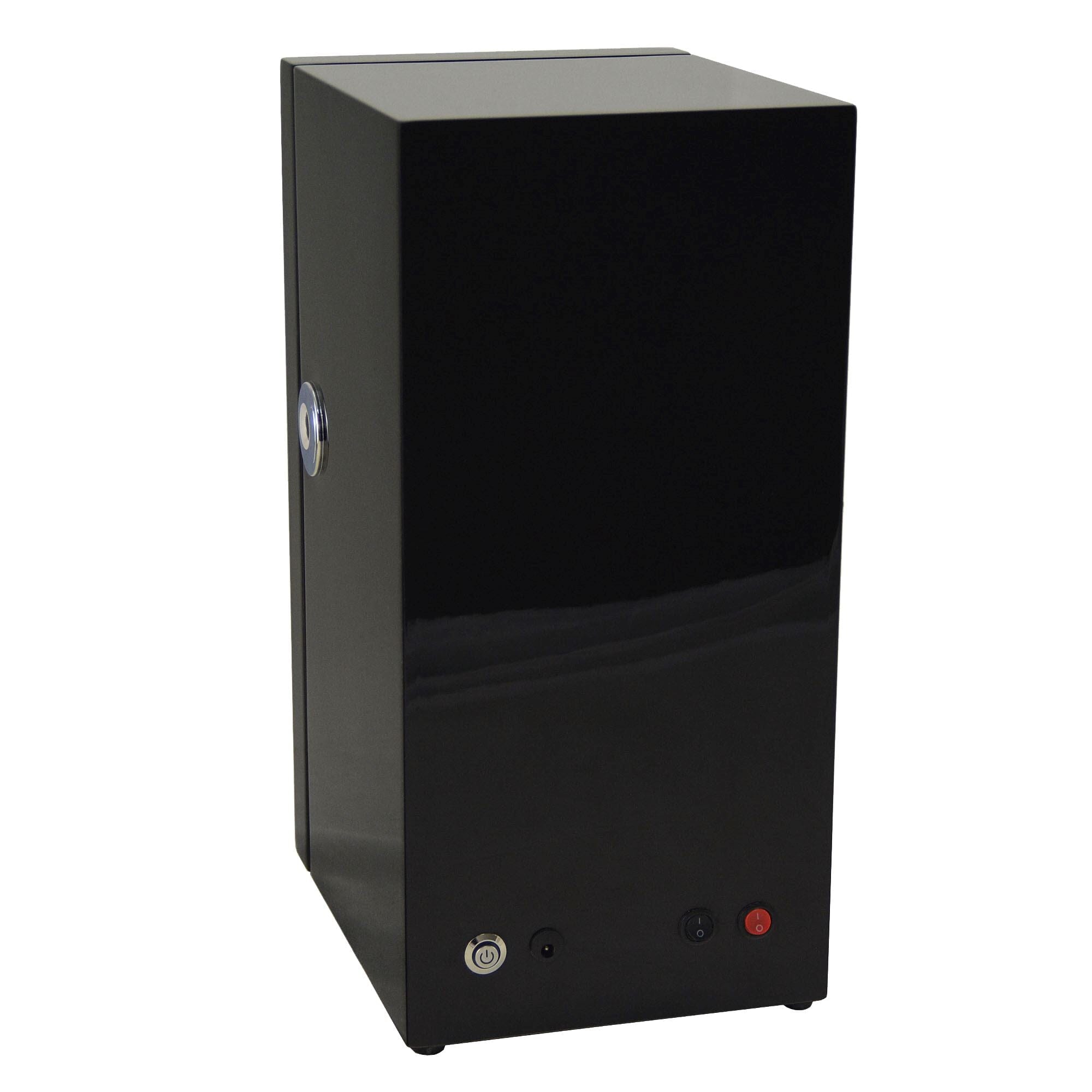 Yarra Duo Watch Winder for 2 + Drawer with Fingerprint Lock Watch Winder Boxes Clinks