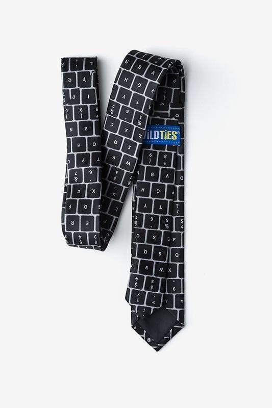 QWERTY Keyboard 2.0 Skinny Tie Ties Clinks Australia