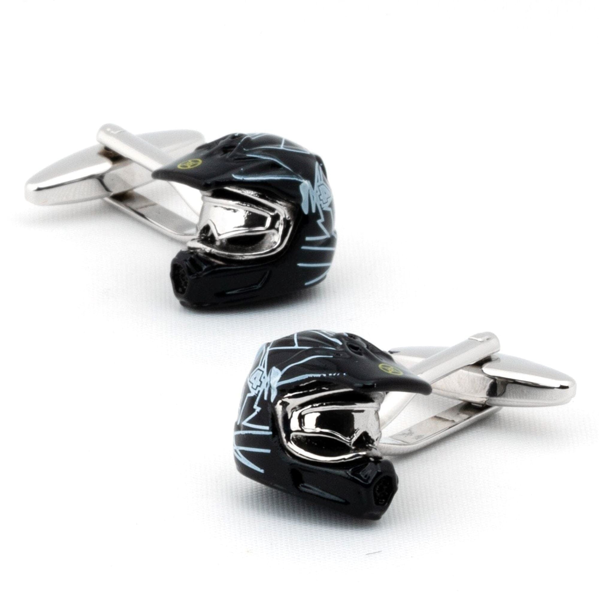 Motocross Helmet Cufflinks Novelty Cufflinks Clinks Australia Motocross Helmet Cufflinks
