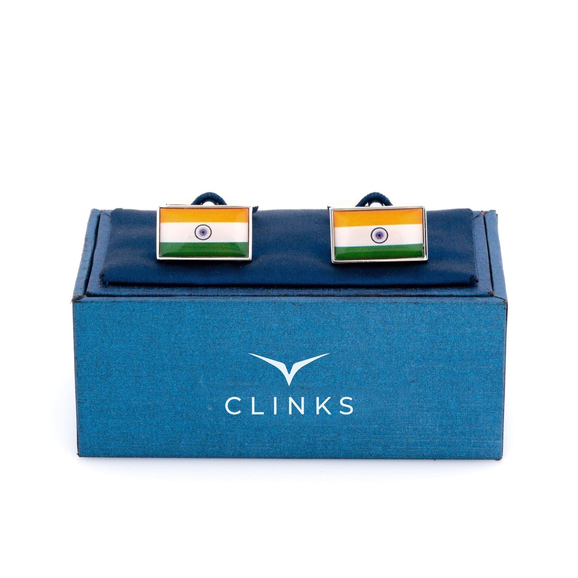 Flag of India - Indian Flag Cufflinks Novelty Cufflinks Clinks Australia