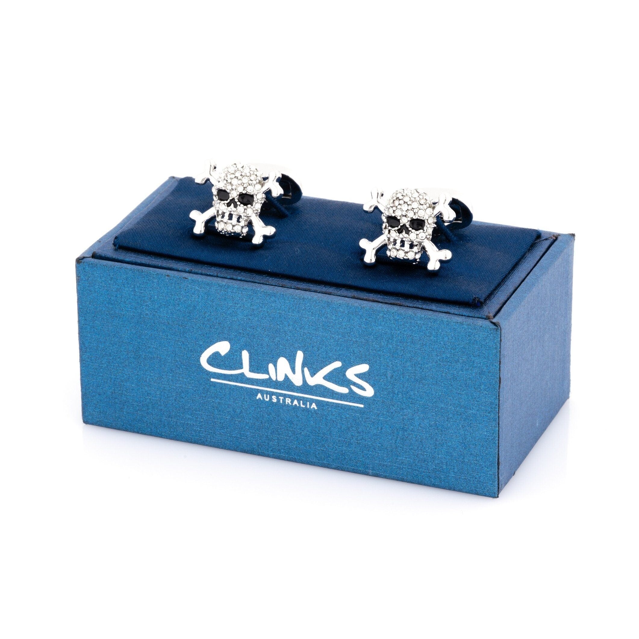 Crystal Skull Cufflinks Novelty Cufflinks Clinks Australia