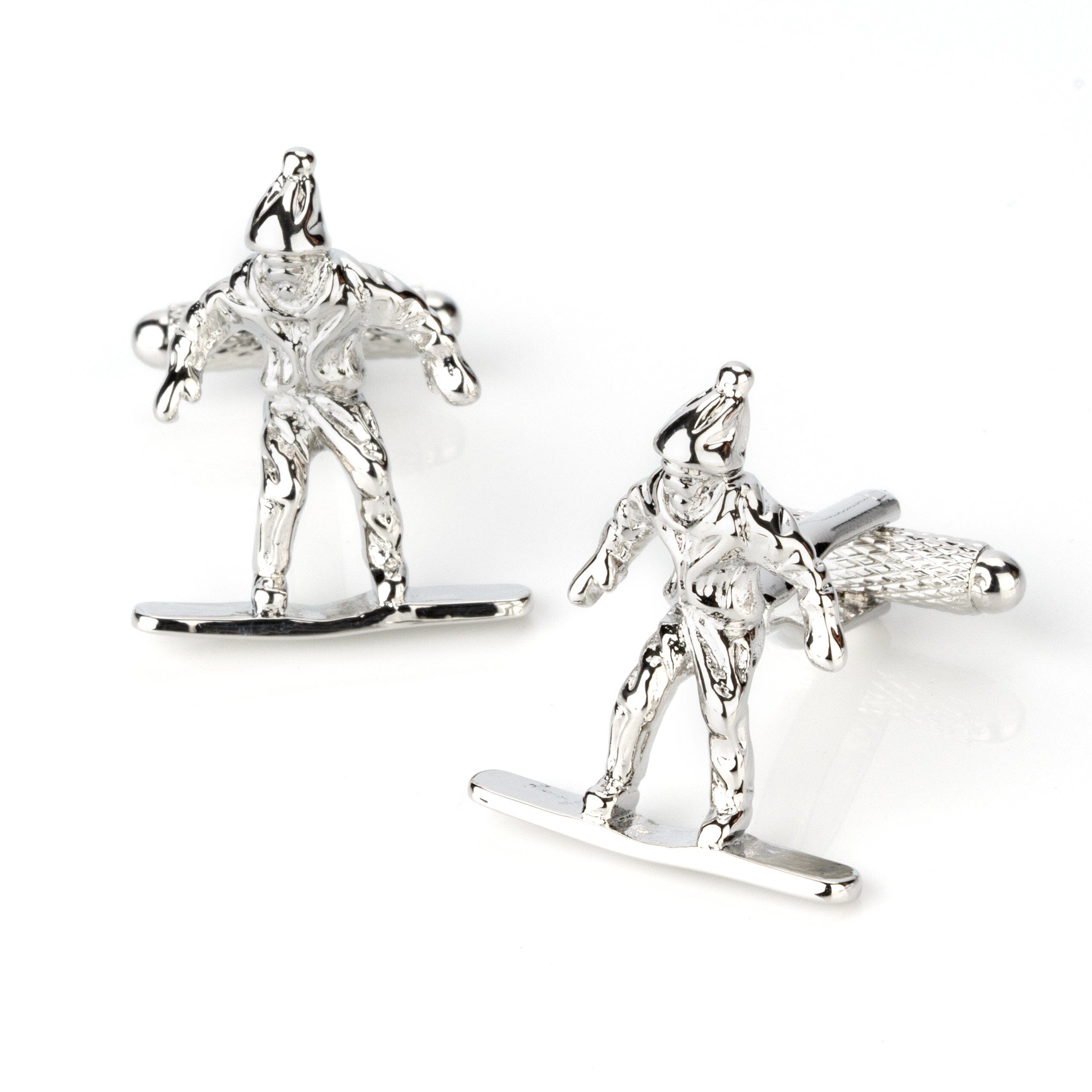 Snowboarder Cufflinks Novelty Cufflinks Clinks Australia Snowboarder Cufflinks