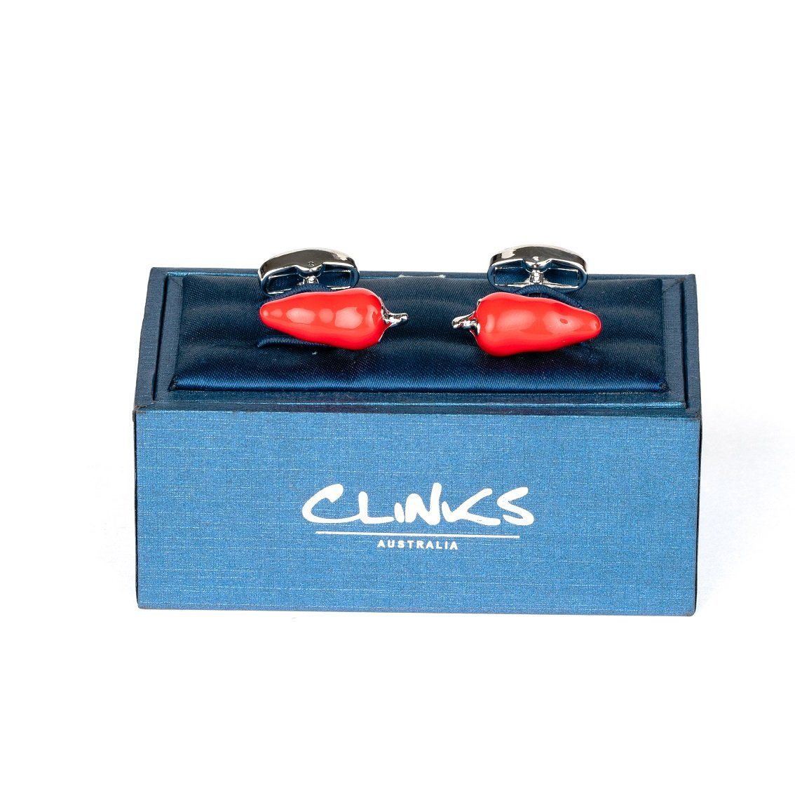 Red Chilli Pepper Cufflinks Novelty Cufflinks Clinks Australia