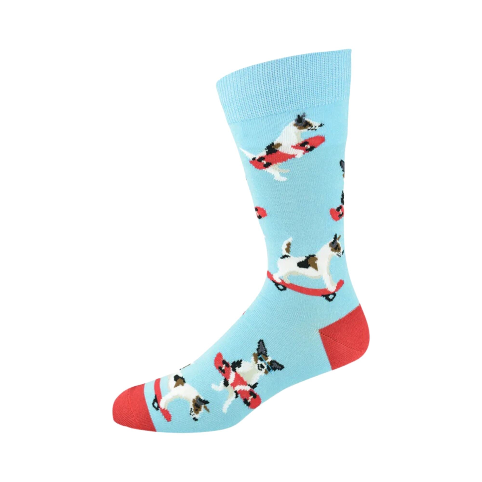 Mens Jack Russell Sock Socks Bamboozld Regular (7-11)