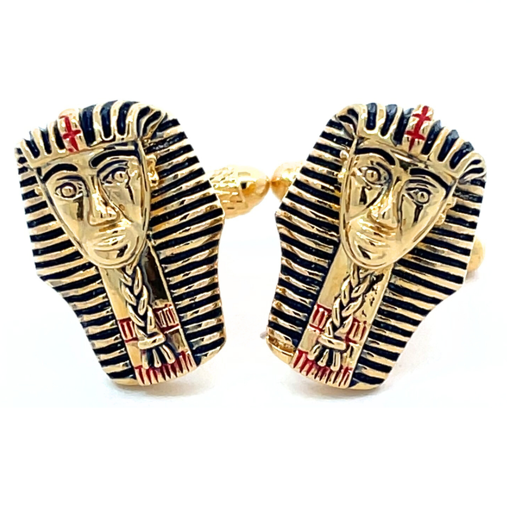 Tutankhamun Pharoah Cufflinks